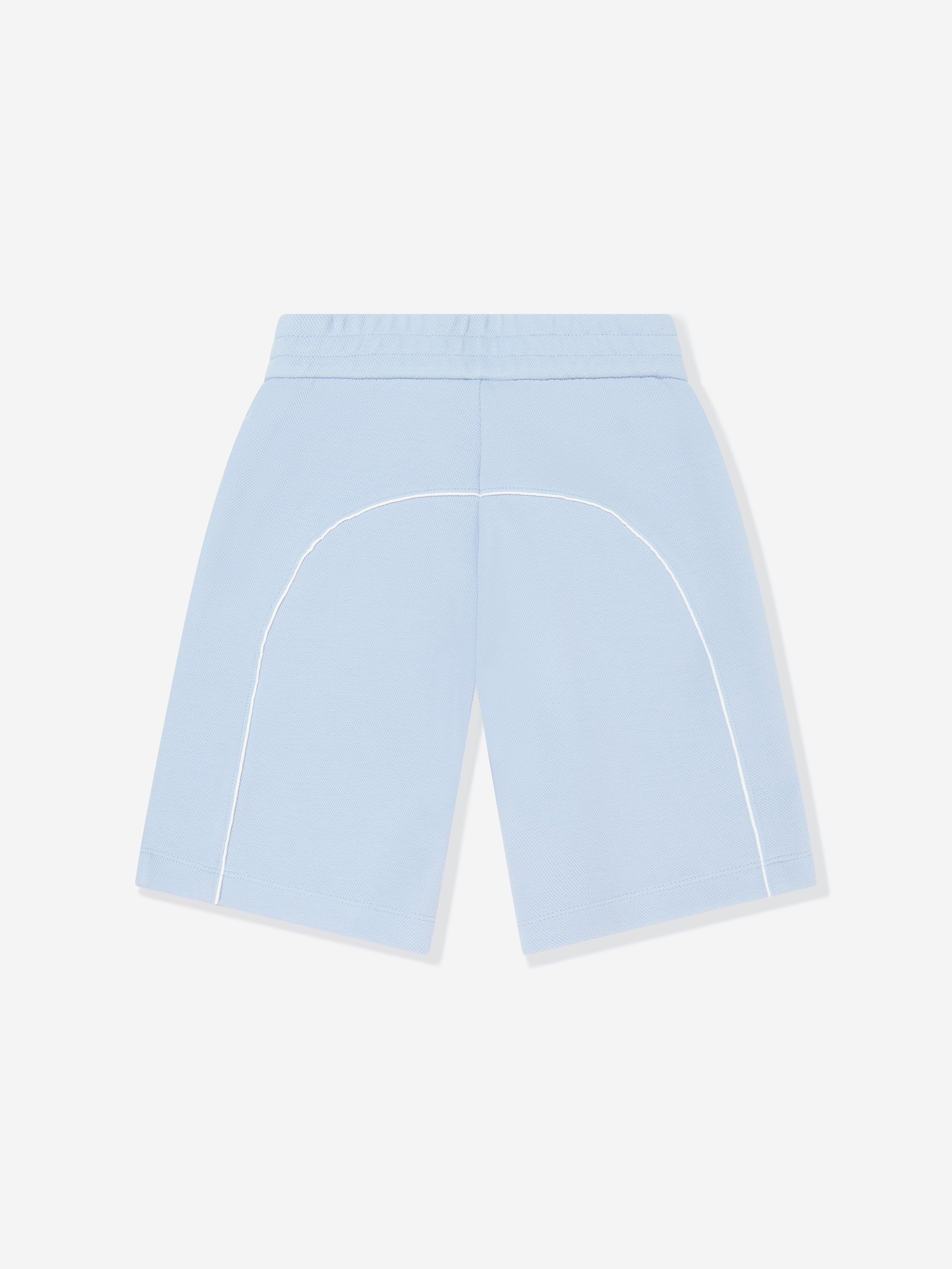 Emporio Armani Boys Eagle Logo Shorts in Blue