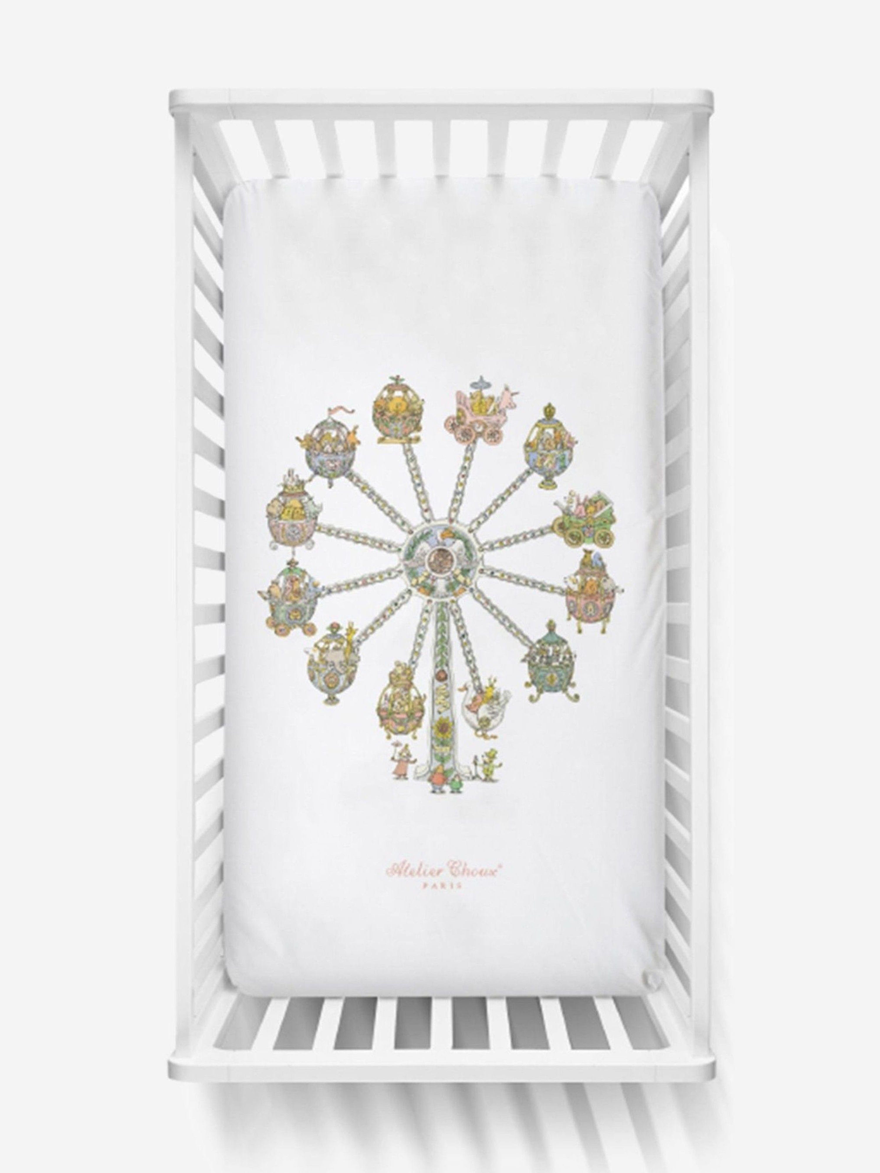 Atelier Choux Baby Ferris Wheel Fitted Sheet