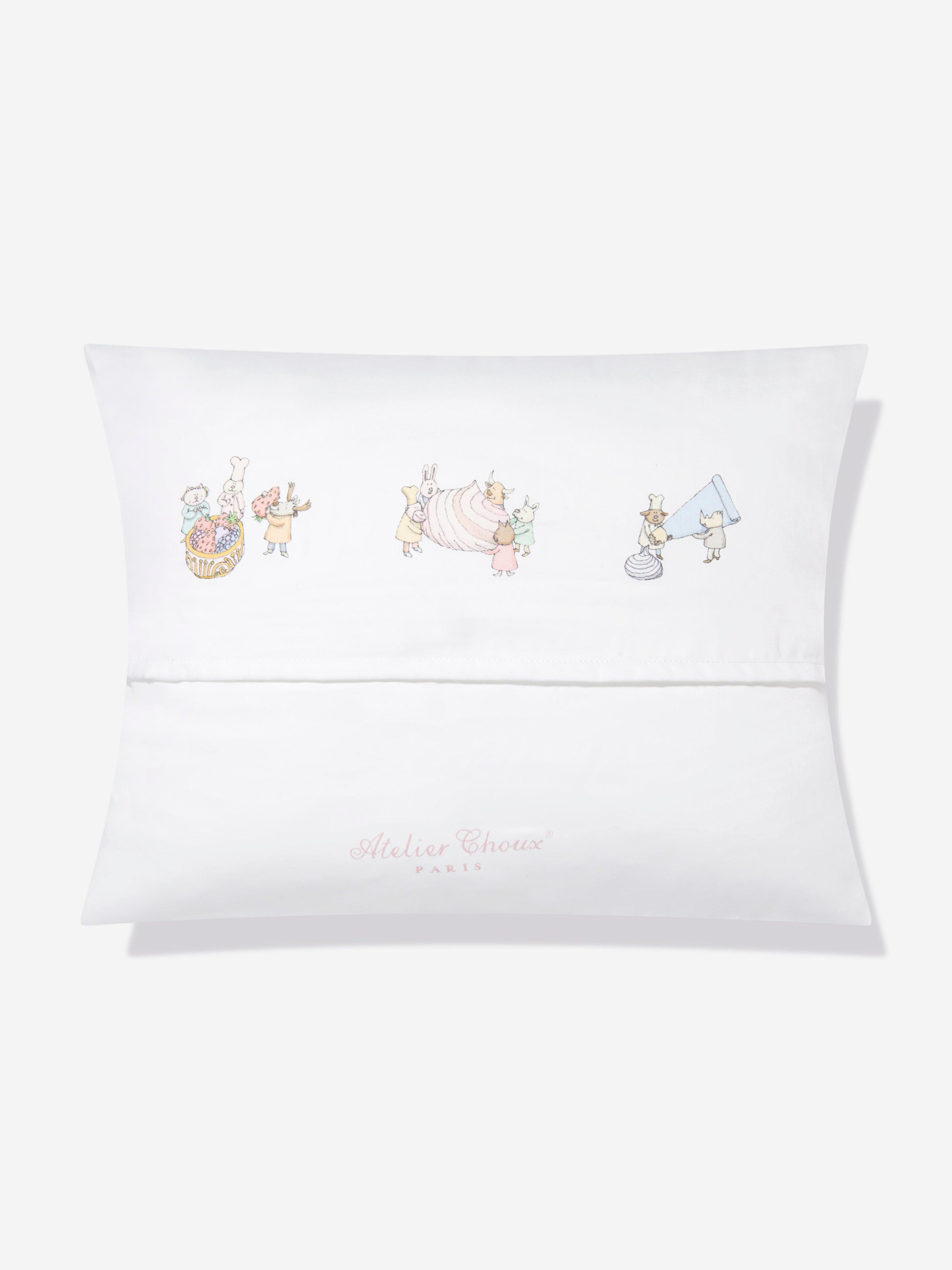 Atelier Choux Baby Satin Le Gateau Cushion Cover in Multicolour