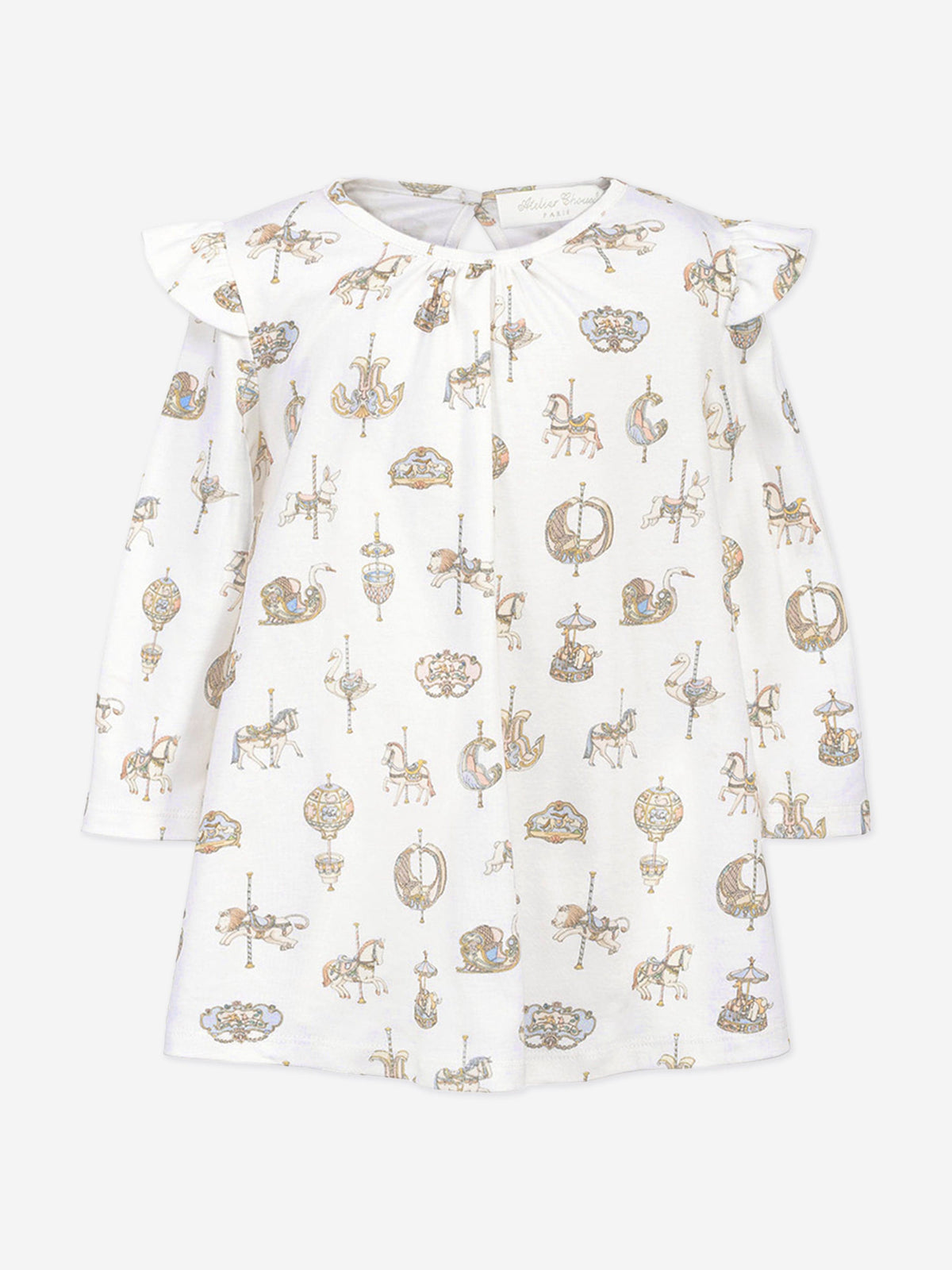 Atelier Choux Carousel Jersey Dress
