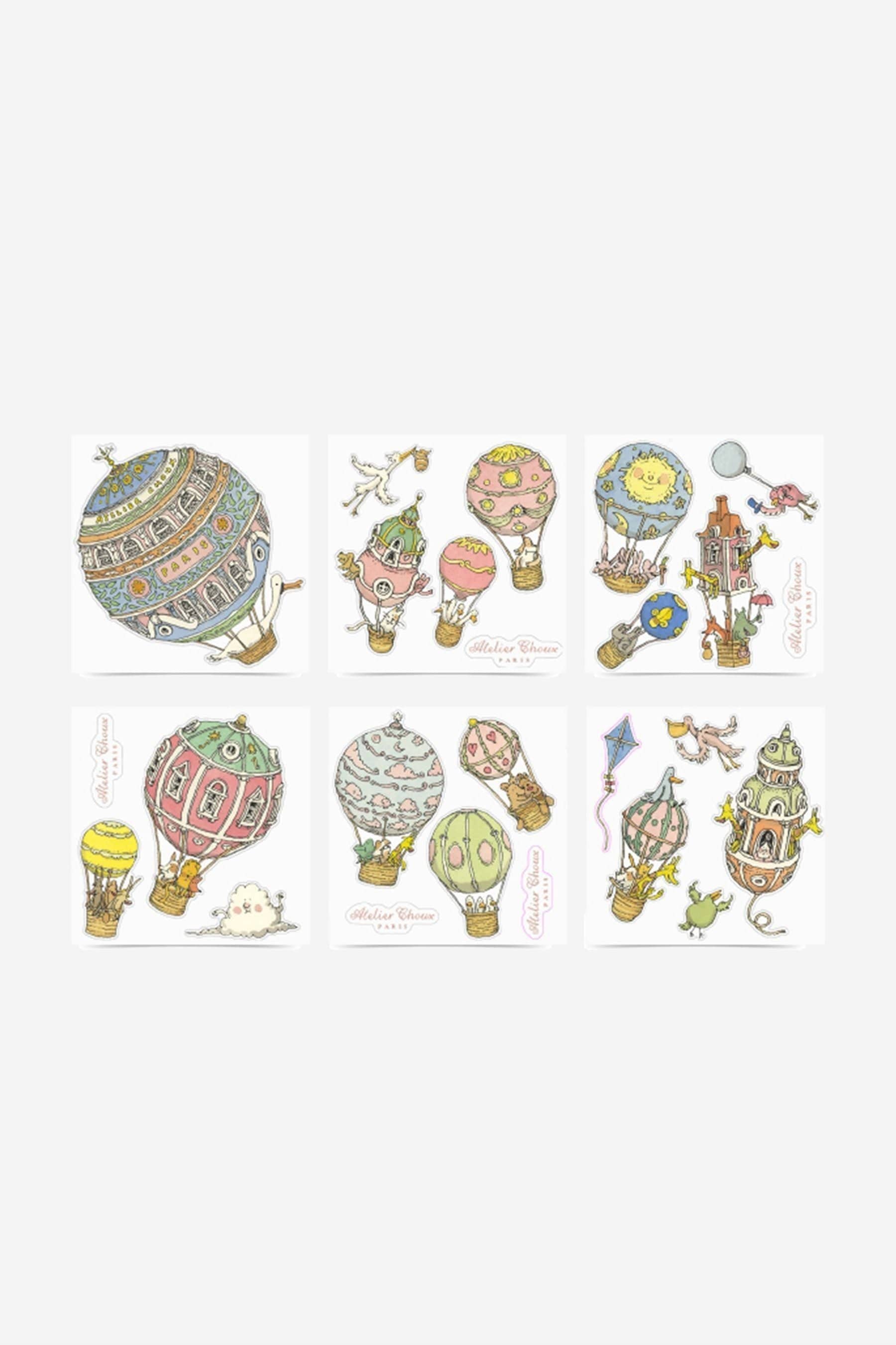 Atelier Choux Kids Replaceable Wall Stickers (20 Pack)