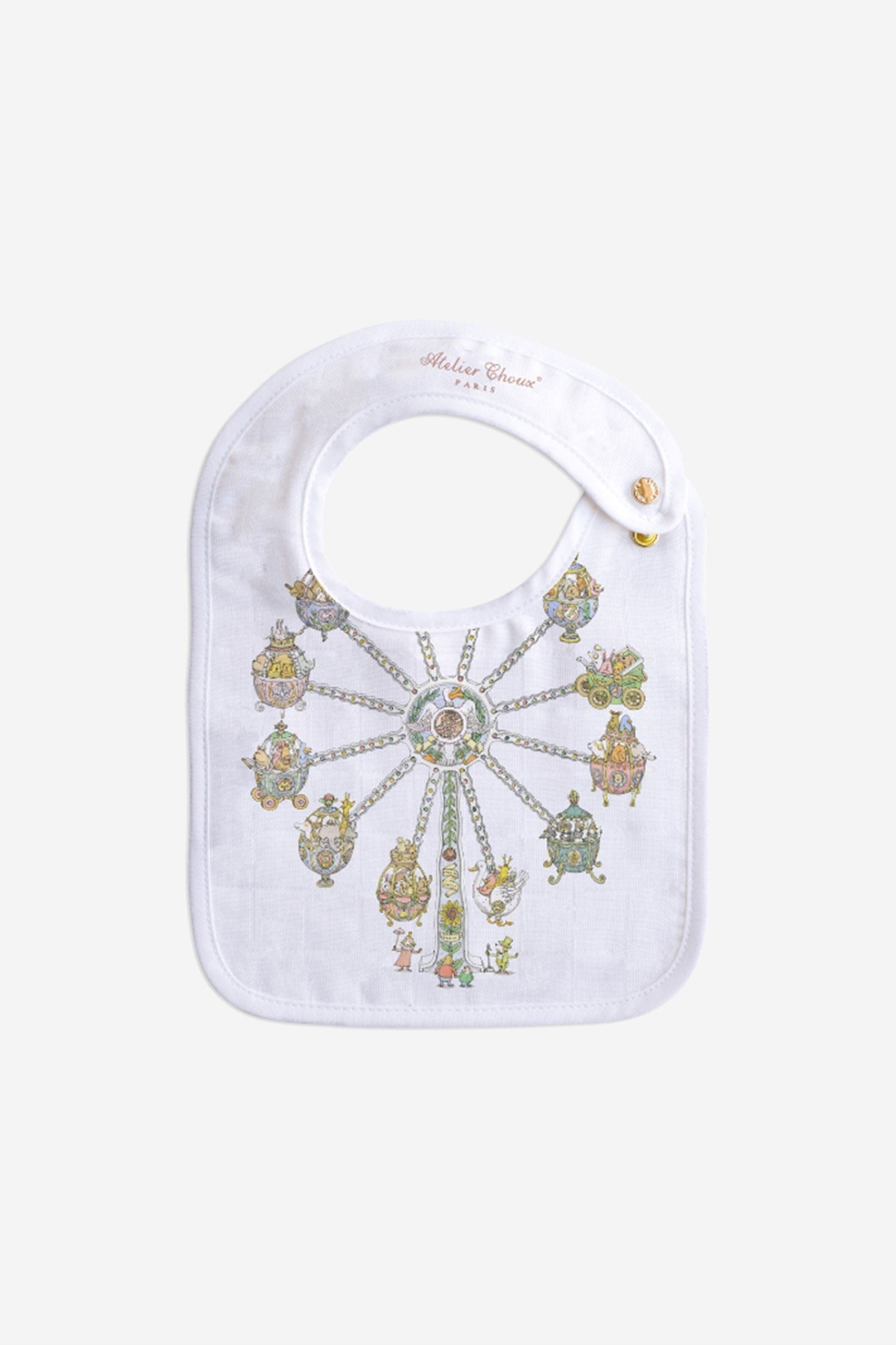 Atelier Choux Baby Ferris Wheel Small Bib