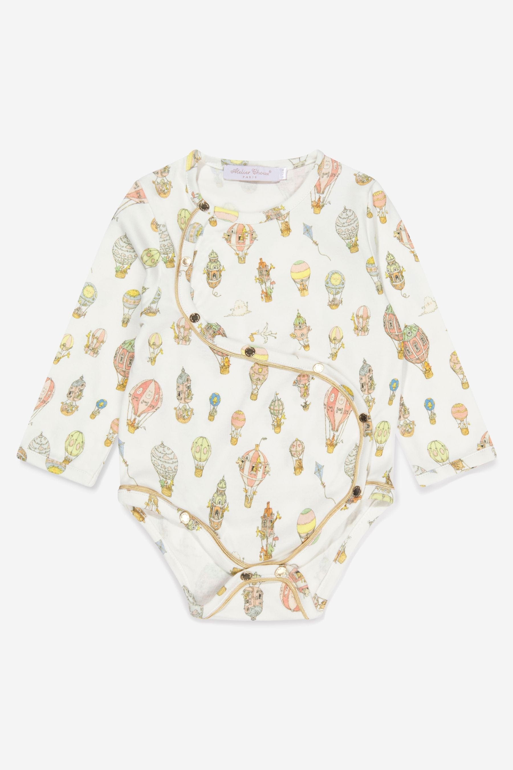 Atelier Choux Baby Rive Gauche Balloons Onesie