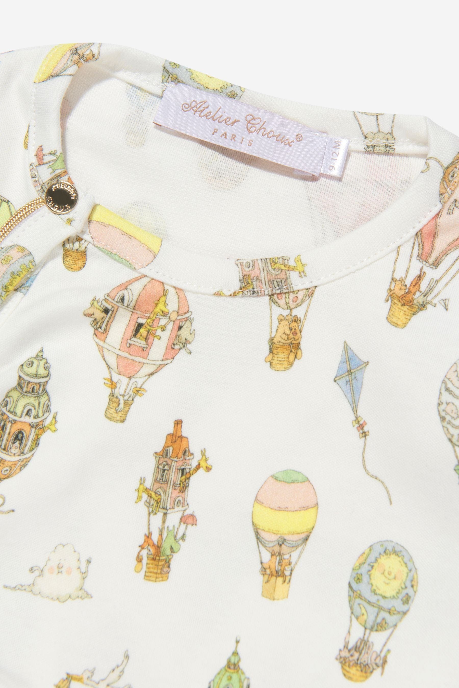 Atelier Choux Baby Rive Gauche Balloons Onesie