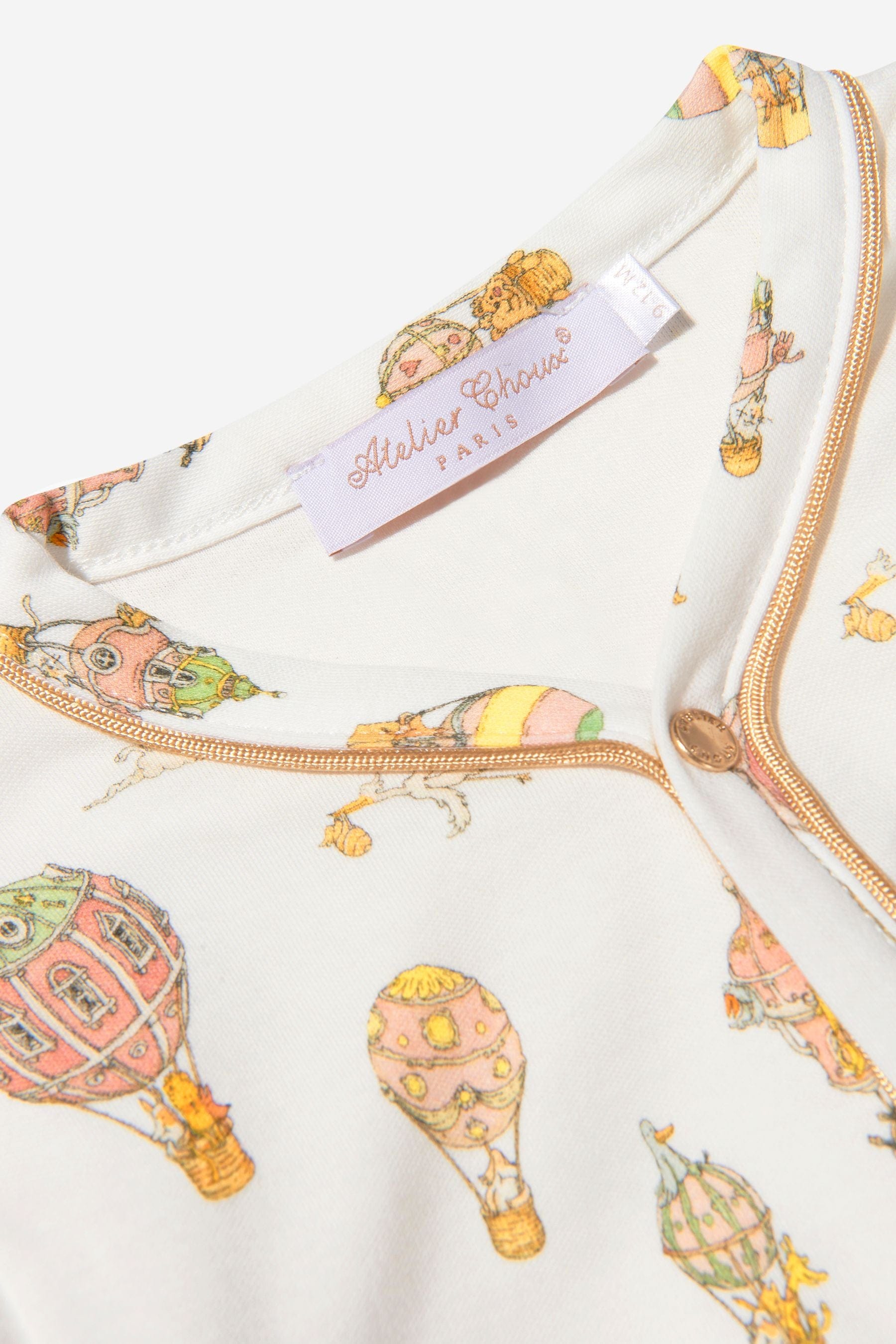 Atelier Choux Baby Classic Balloons Playsuit