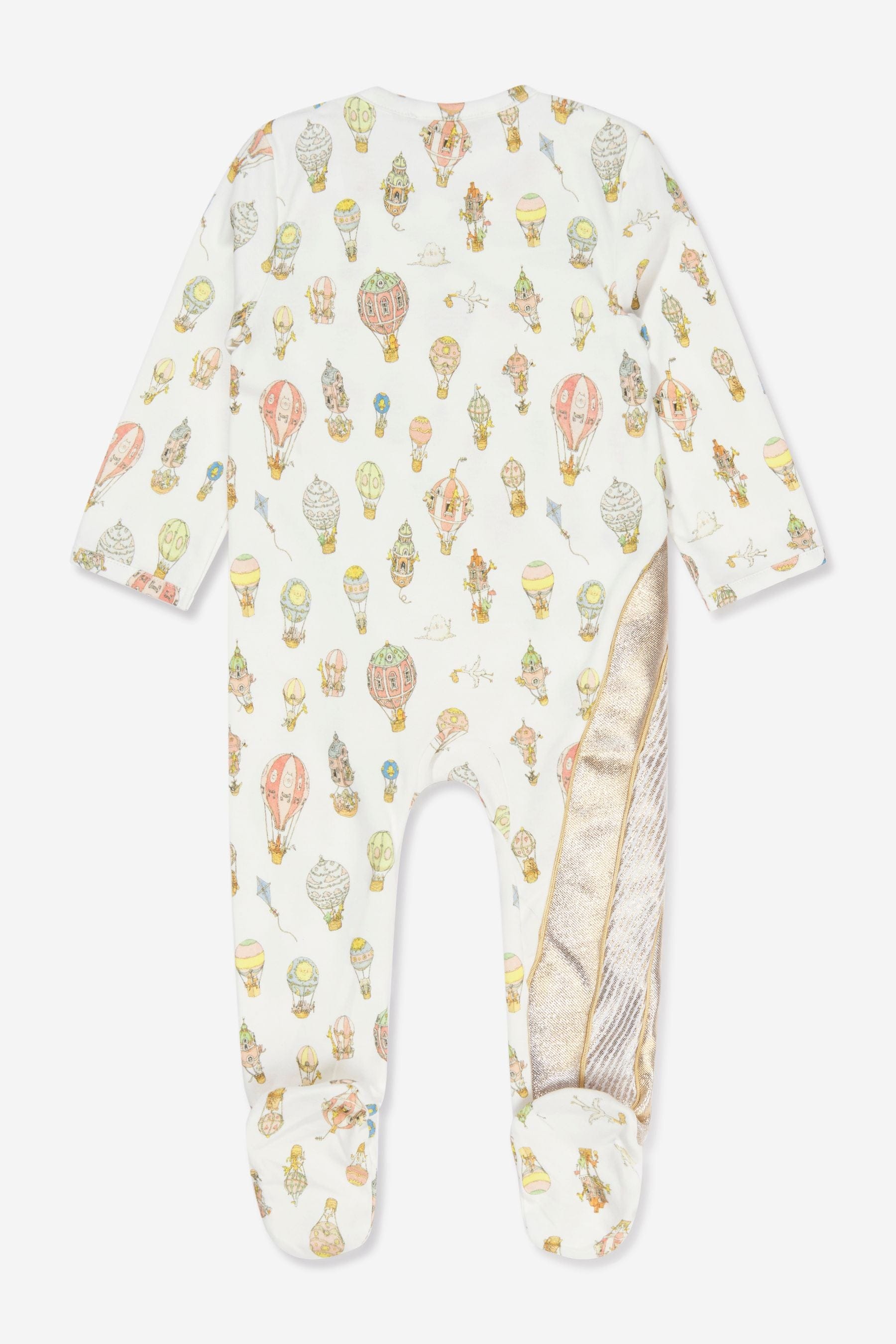 Atelier Choux Baby Gold Balloons Playsuit