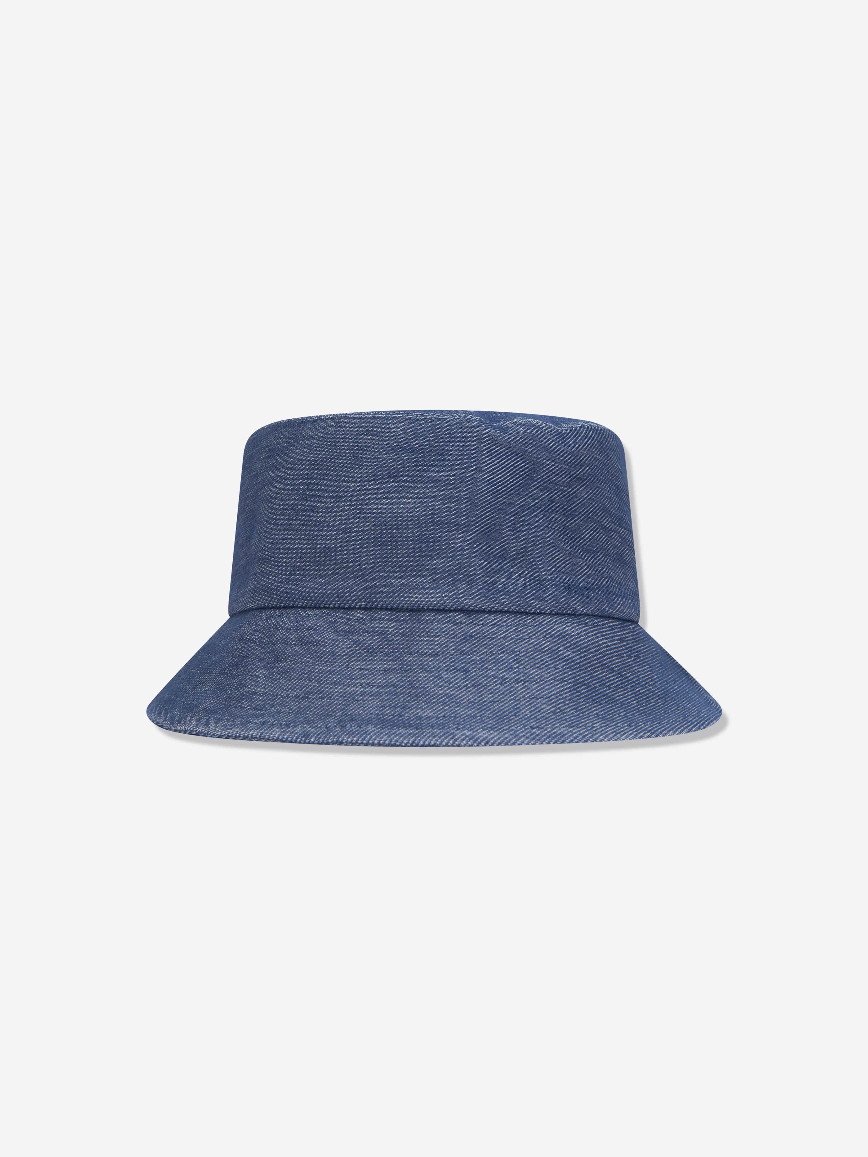 AY by AYLA Girls Denim Look Bucket Hat in Blue