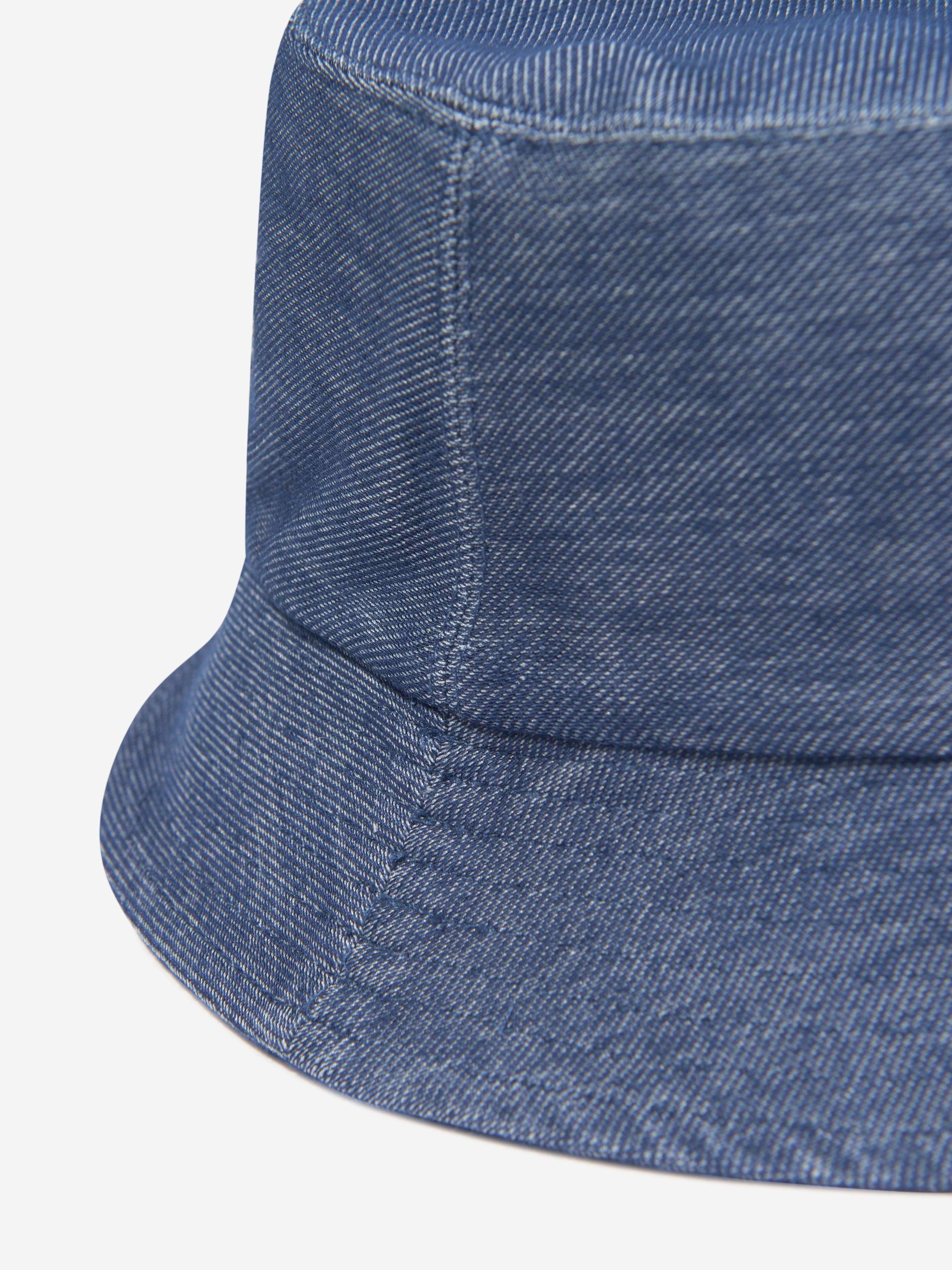 AY by AYLA Girls Denim Look Bucket Hat in Blue