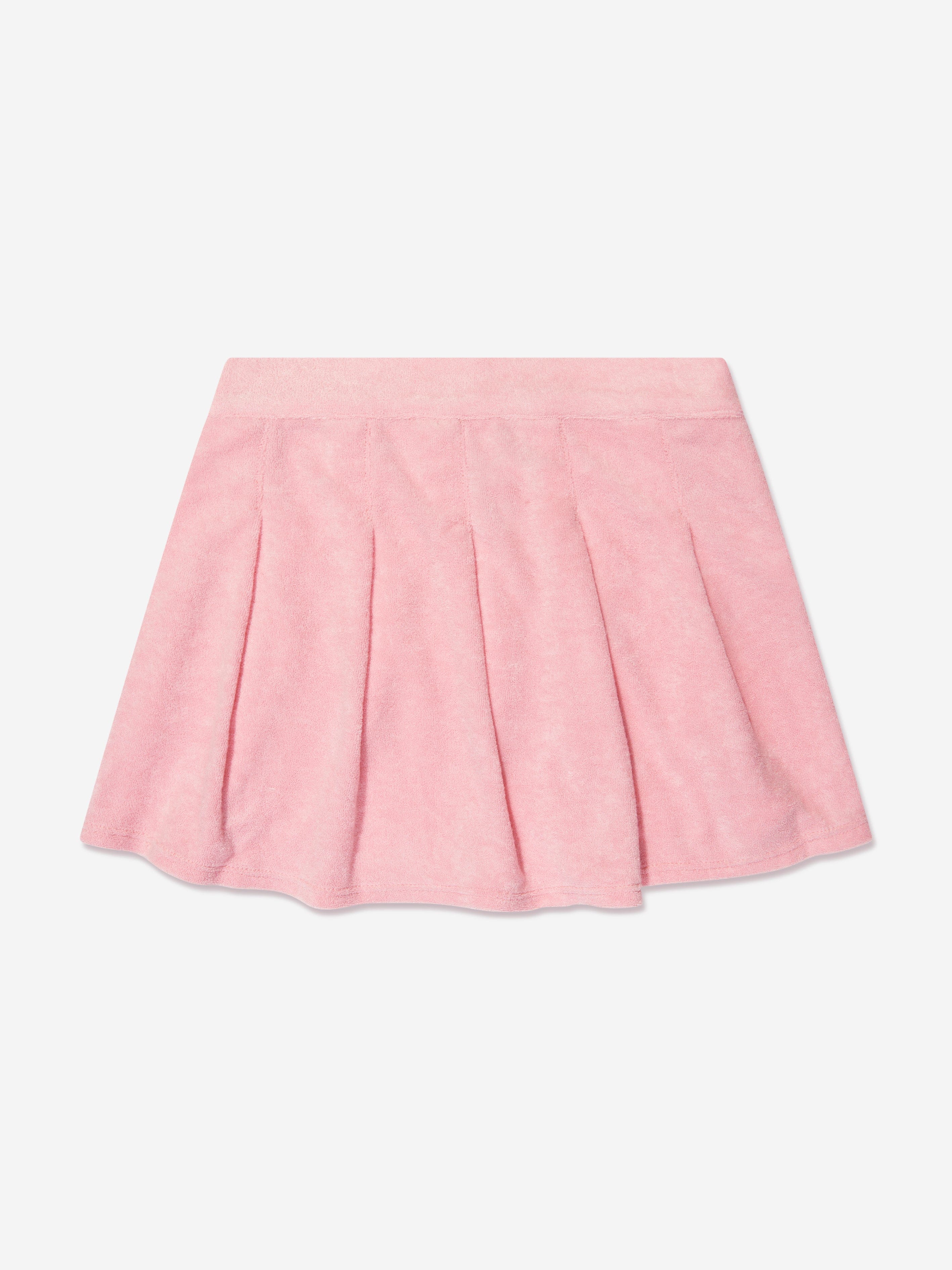 AY by AYLA Girls Towelling Mini Skirt in Pink