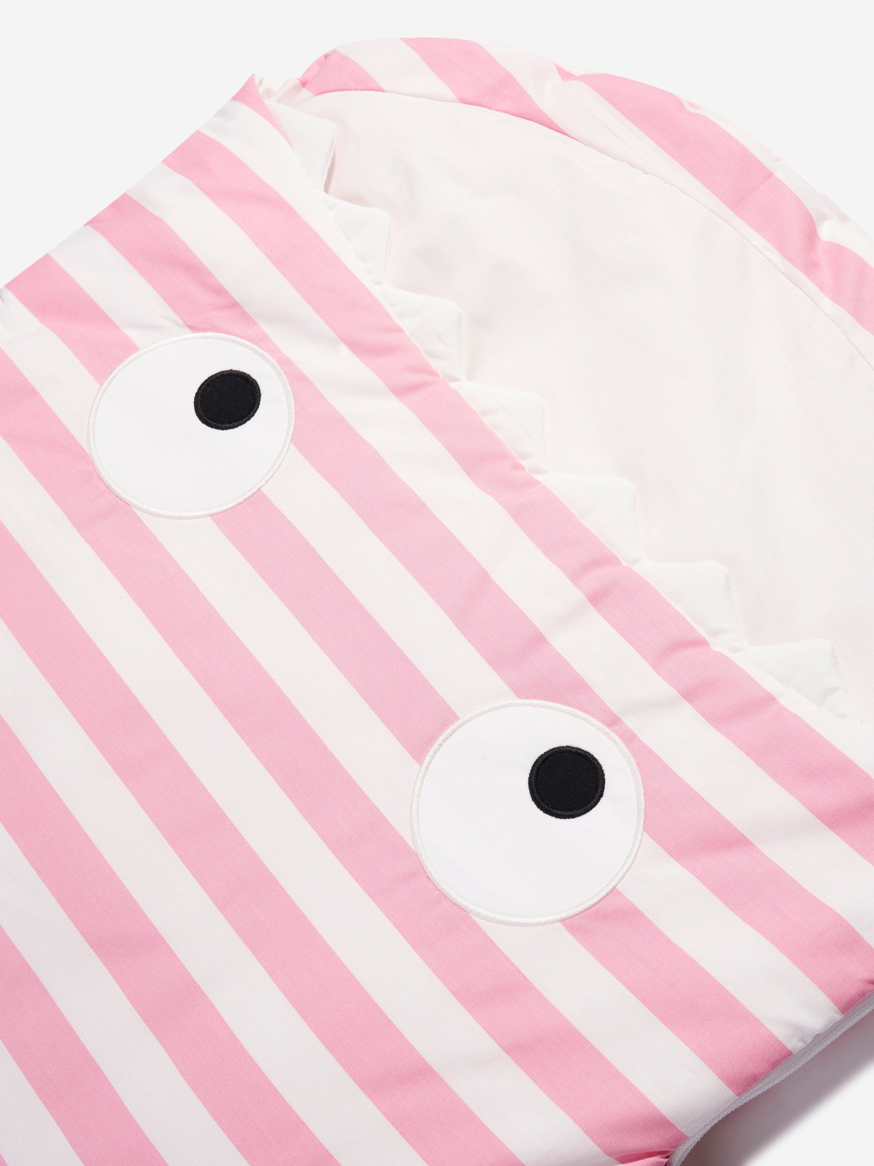 Baby Bites Baby Girls Striped Sharl Sleeping Bag in Pink