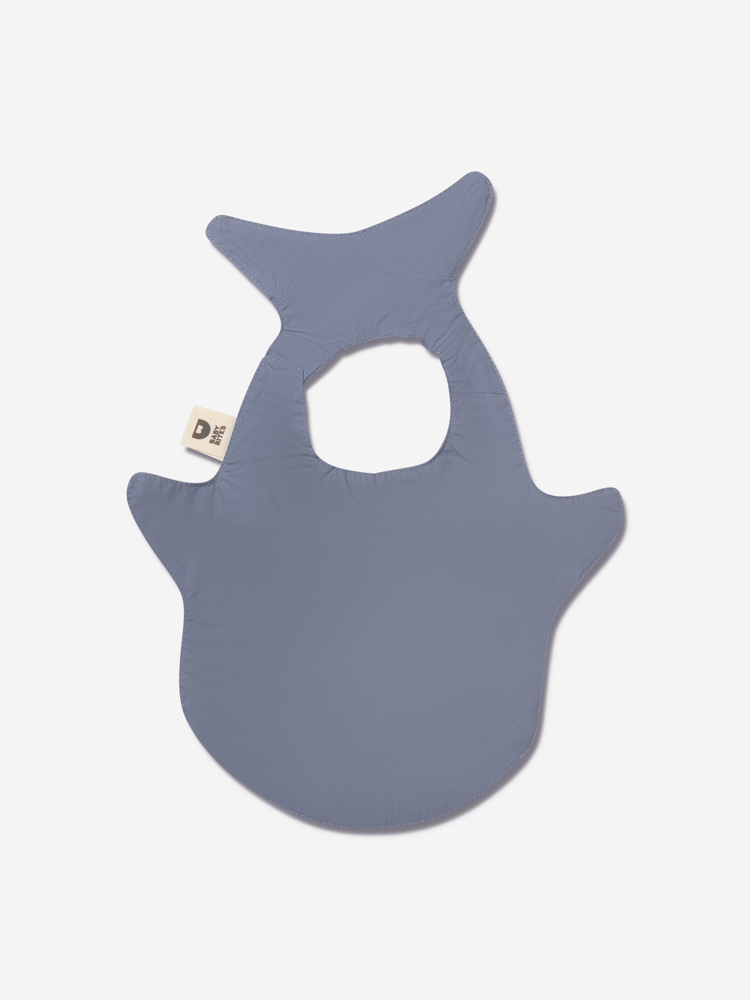 Baby Bites Baby Waterproof Shark Bib in Blue