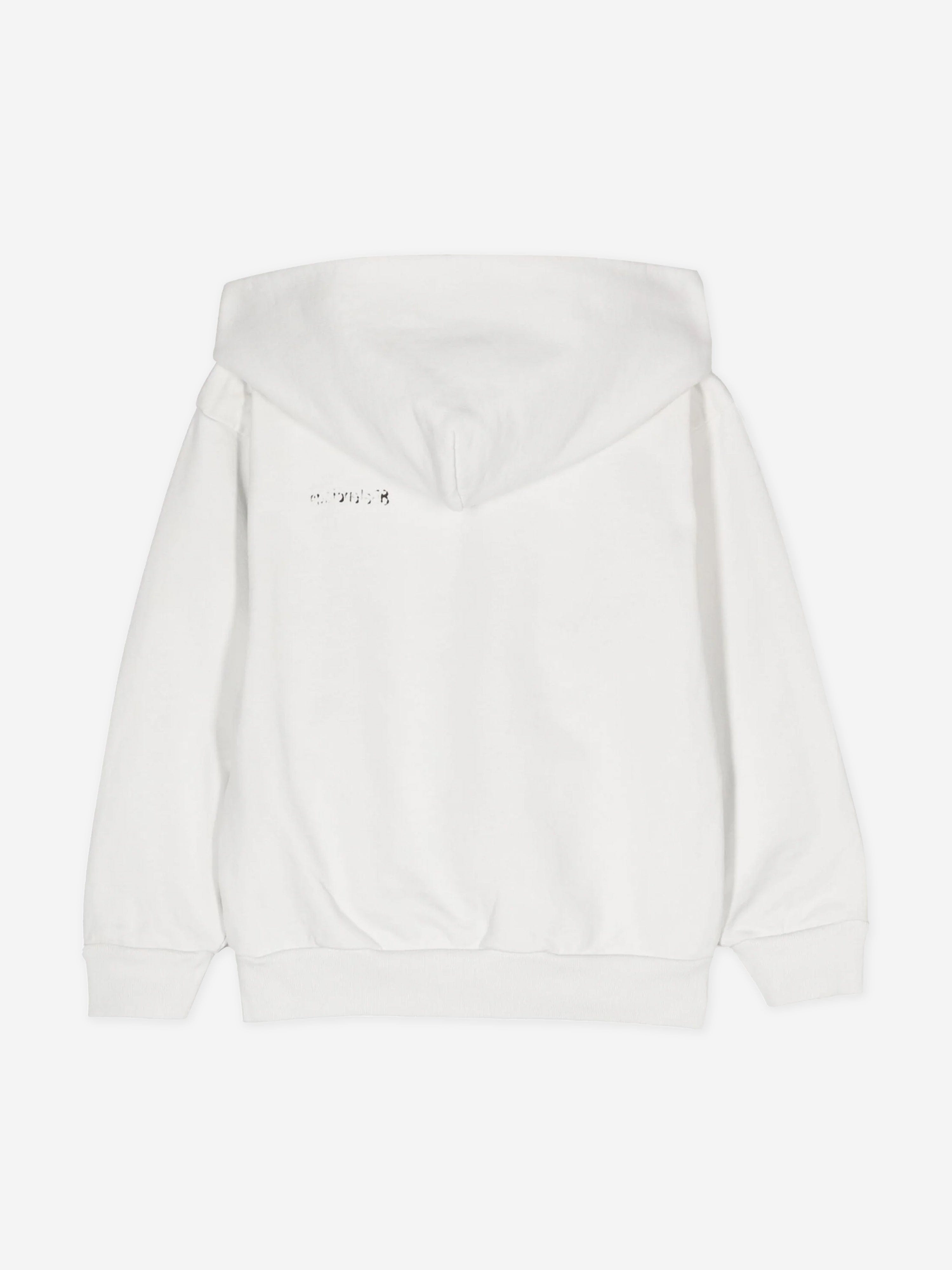 Balenciaga Kids Classic Hoodie in White