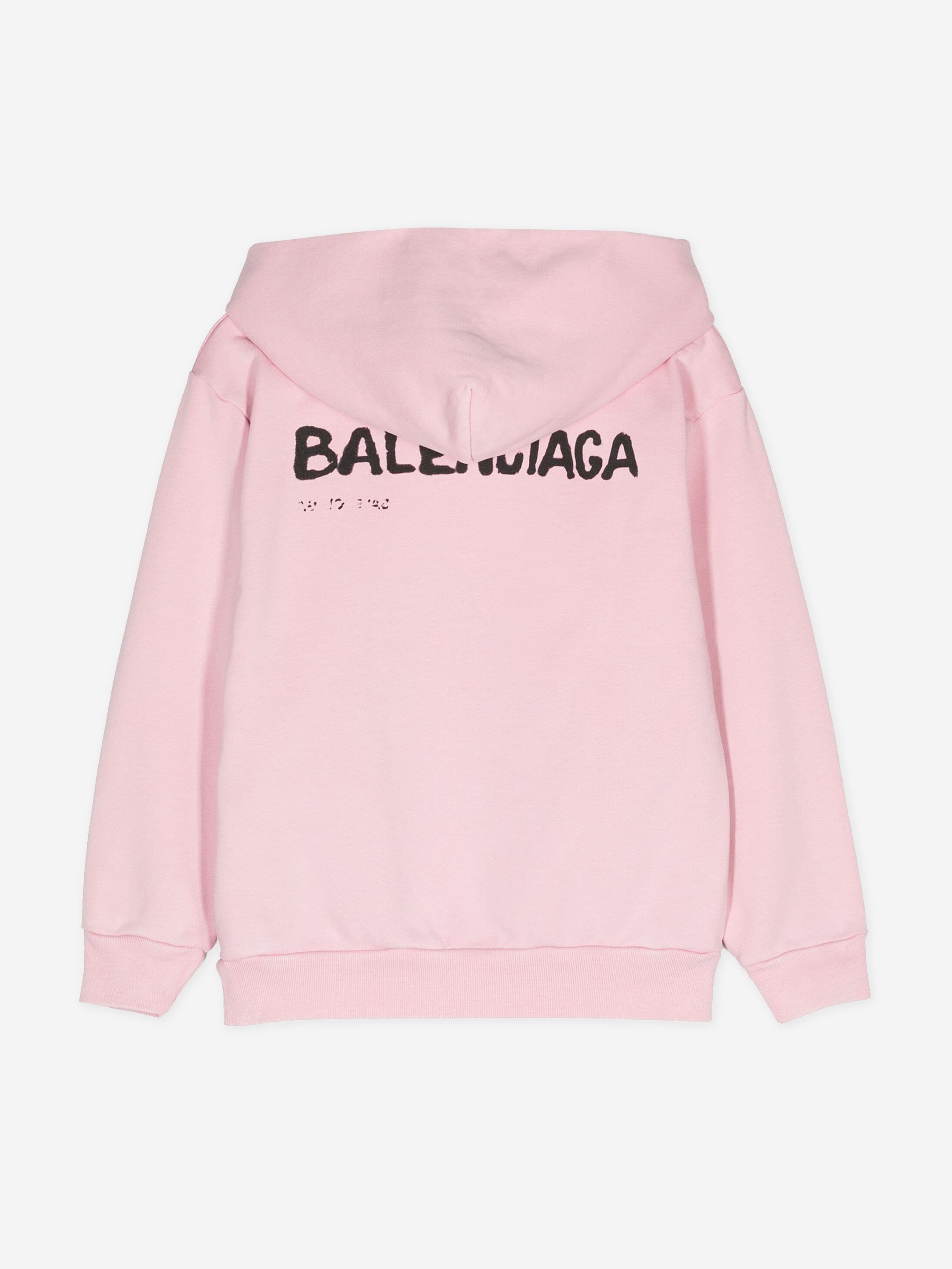 Balenciaga Kids Classic Hoodie in Pink