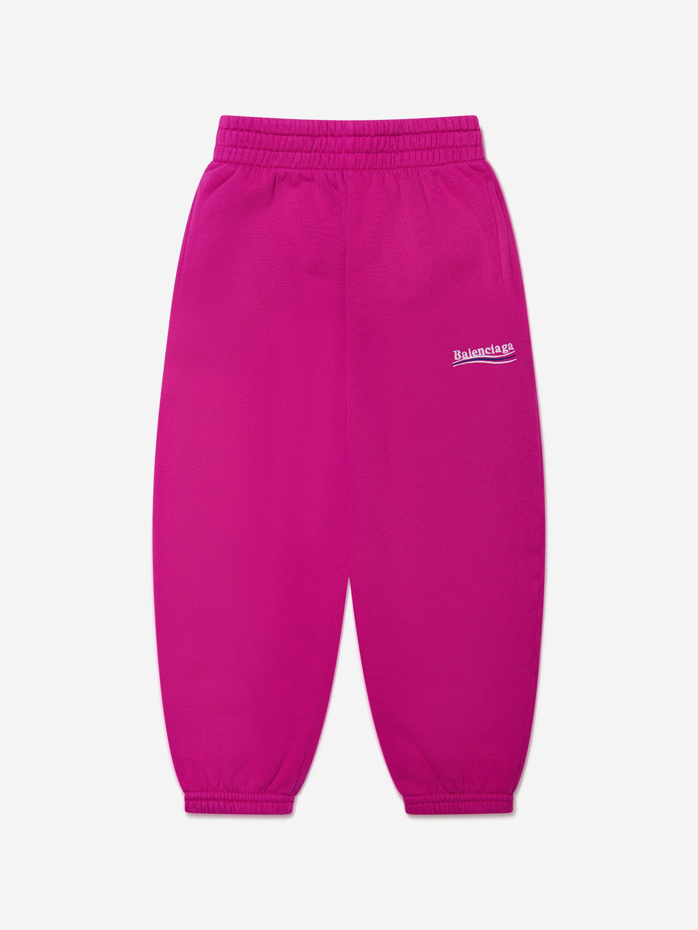 Balenciaga Kids Organic Cotton Joggers