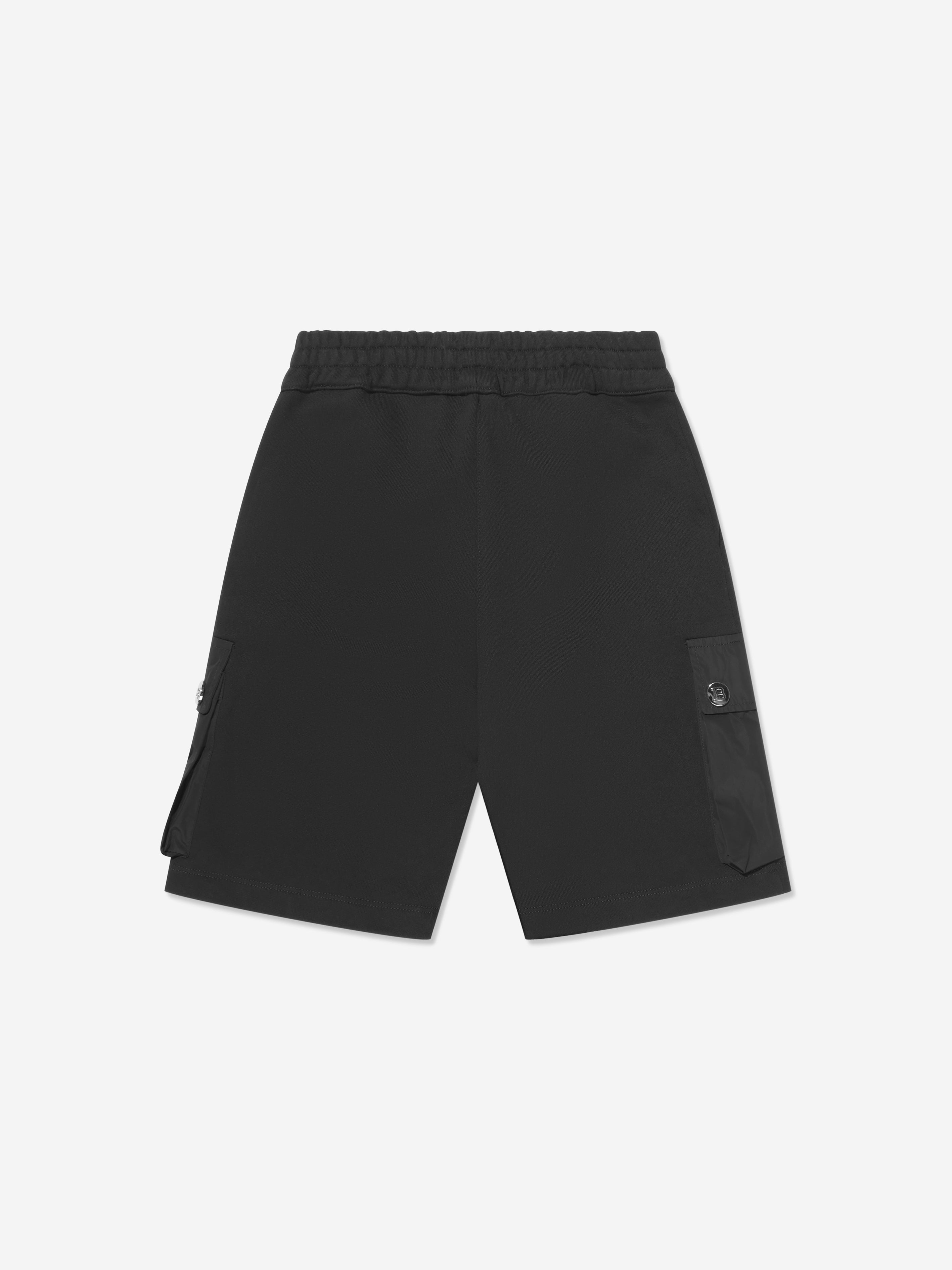 Balmain Boys Pocket Shorts in Black