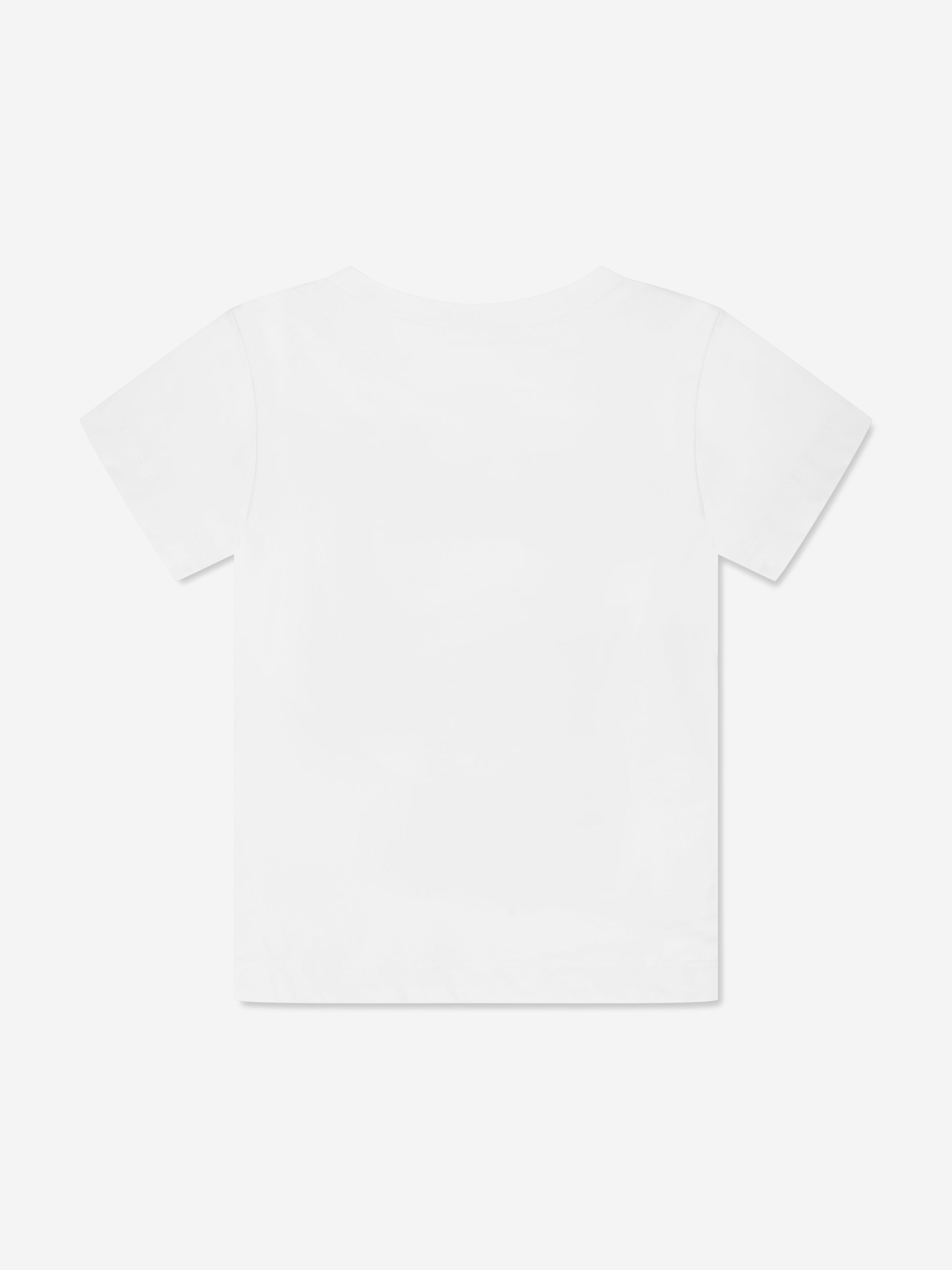 Balmain Girls Logo T-Shirt in White