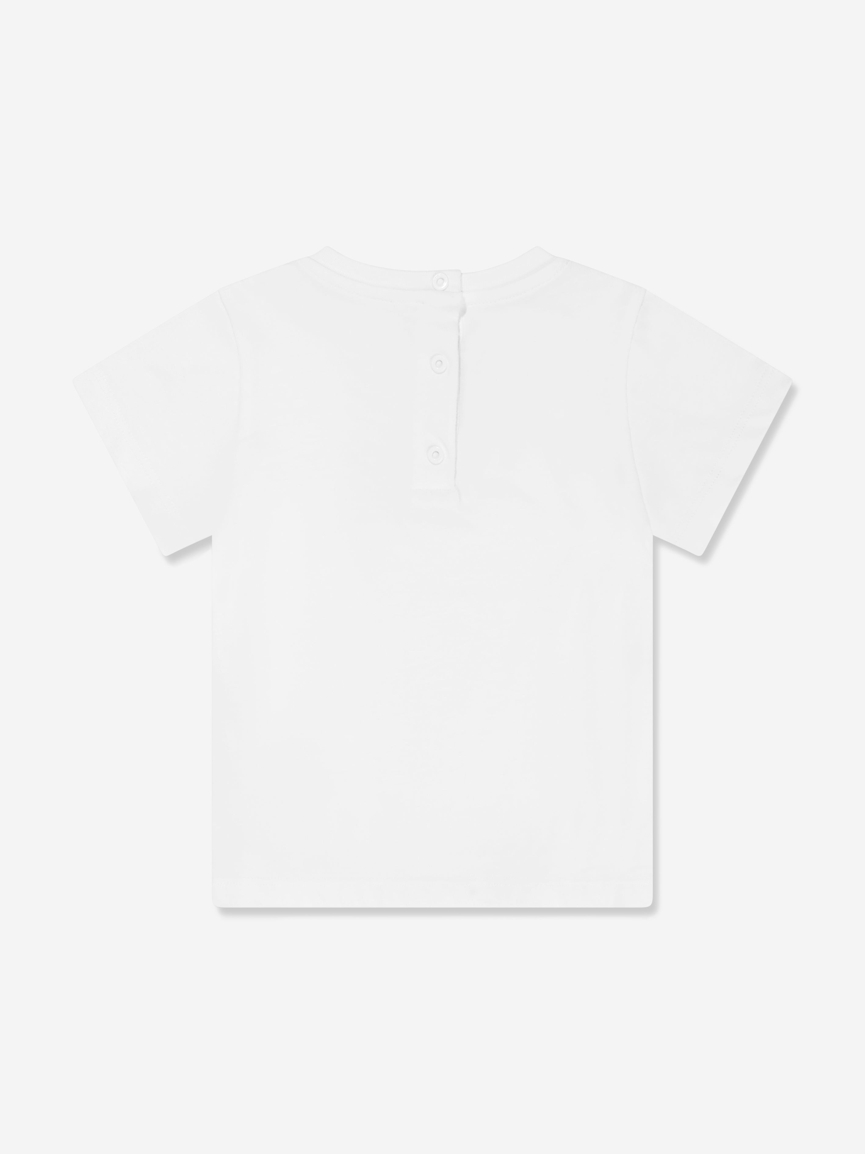 Balmain Baby Boys Logo T-Shirt in White