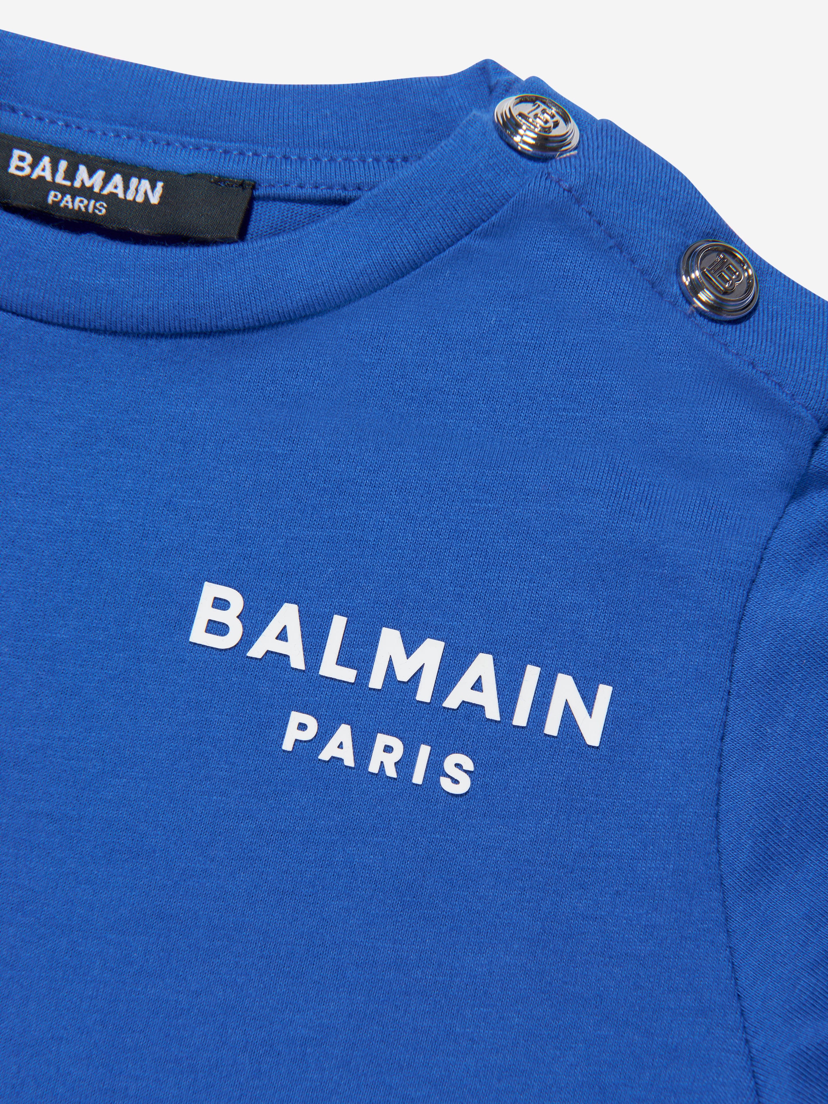 Balmain Baby Boys Logo T-Shirt