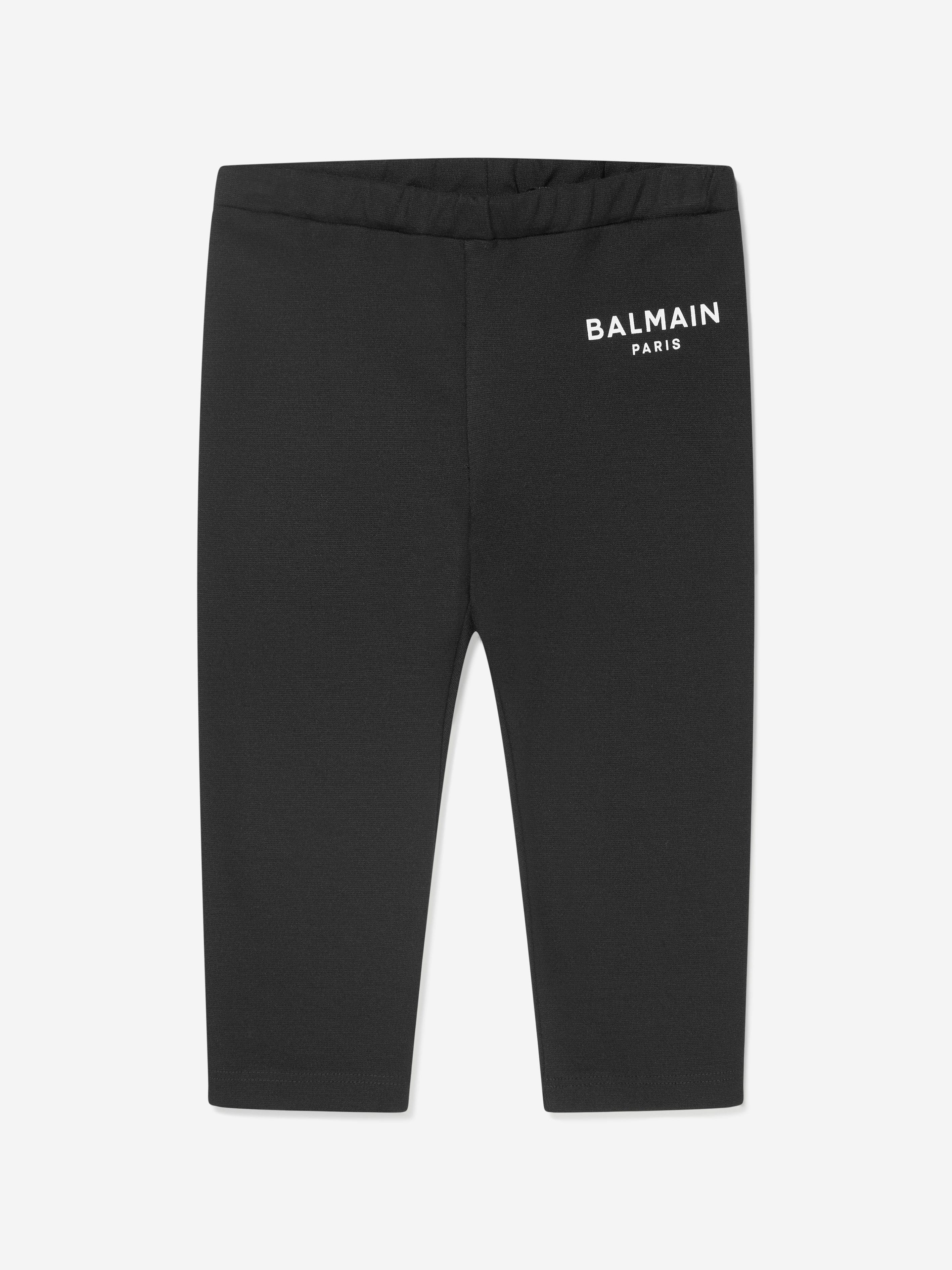 Balmain Baby Girls Logo Print Leggings