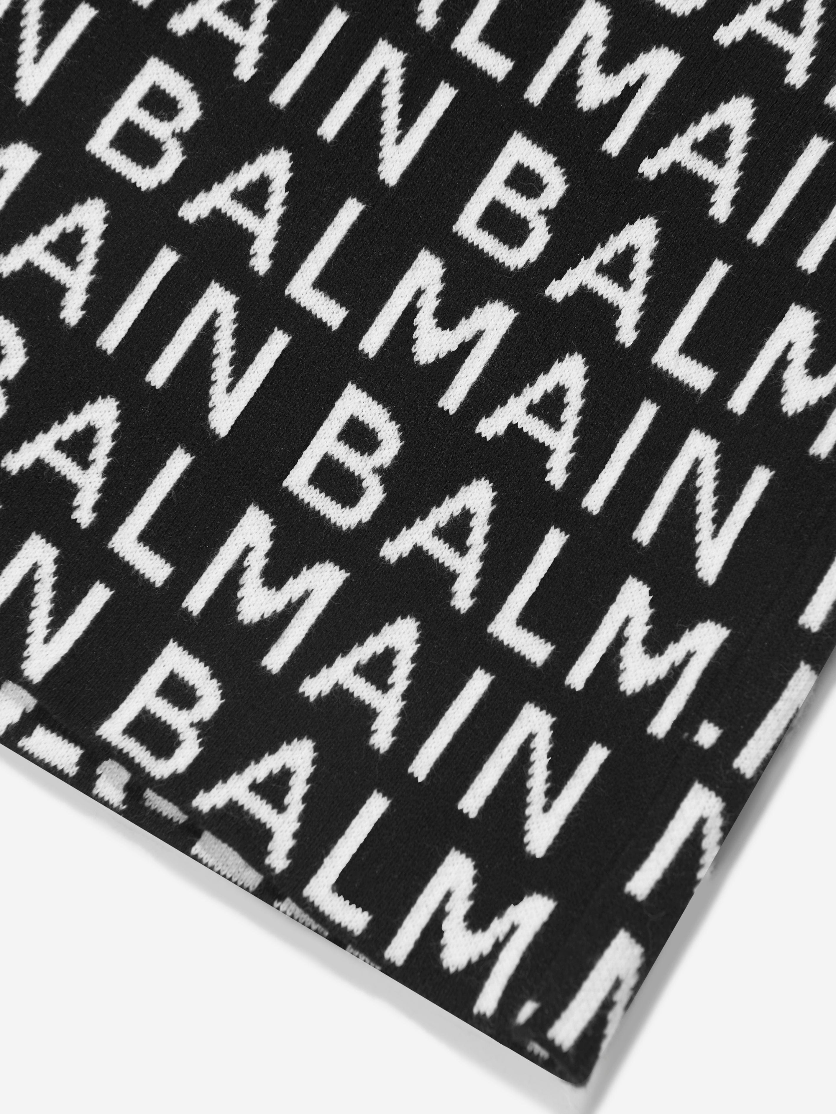 Balmain Girls Logo Print Shorts