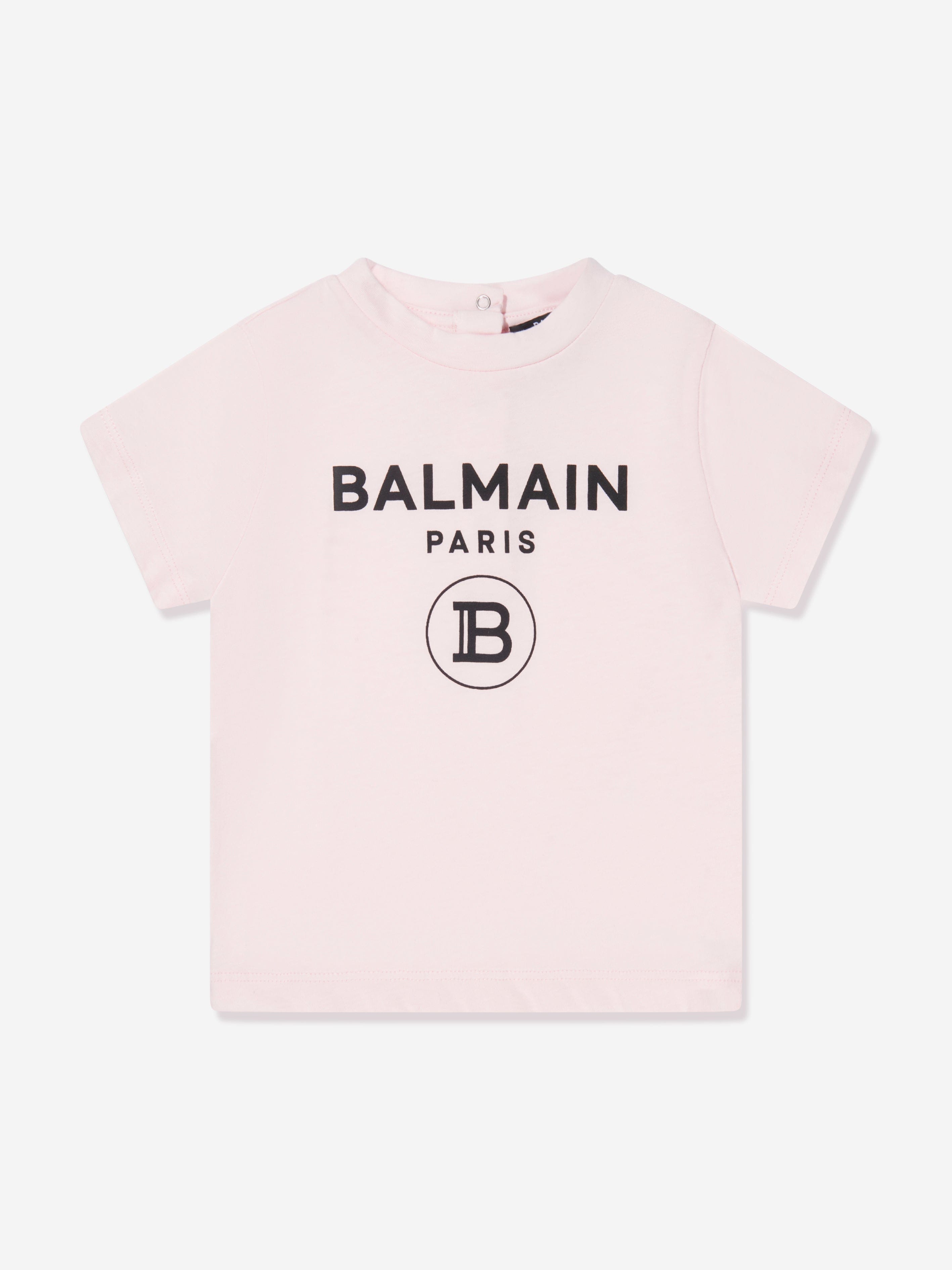 Balmain Baby Girls Logo T-Shirt