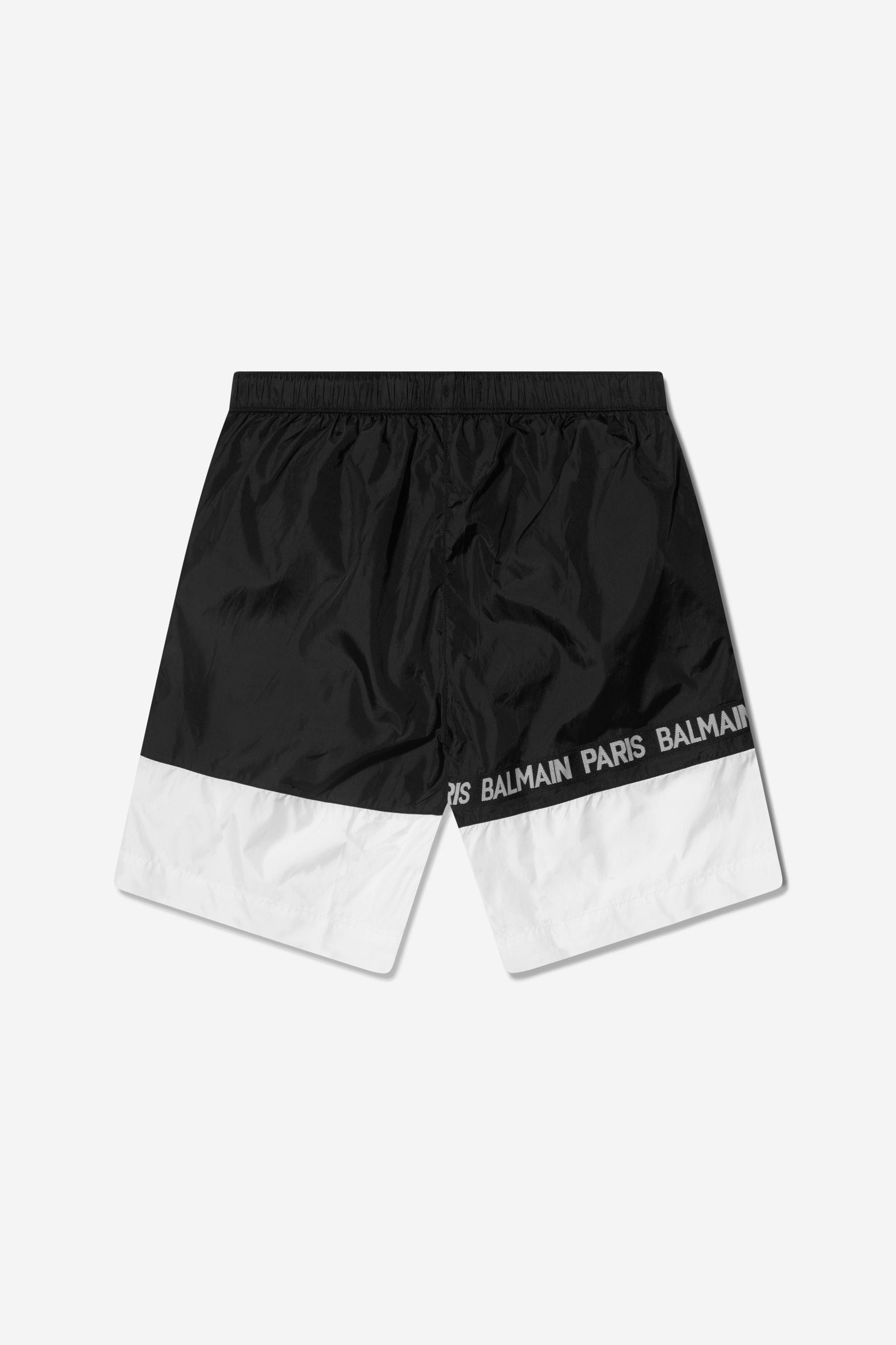 Balmain Boys Colourblock Logo Swim Shorts