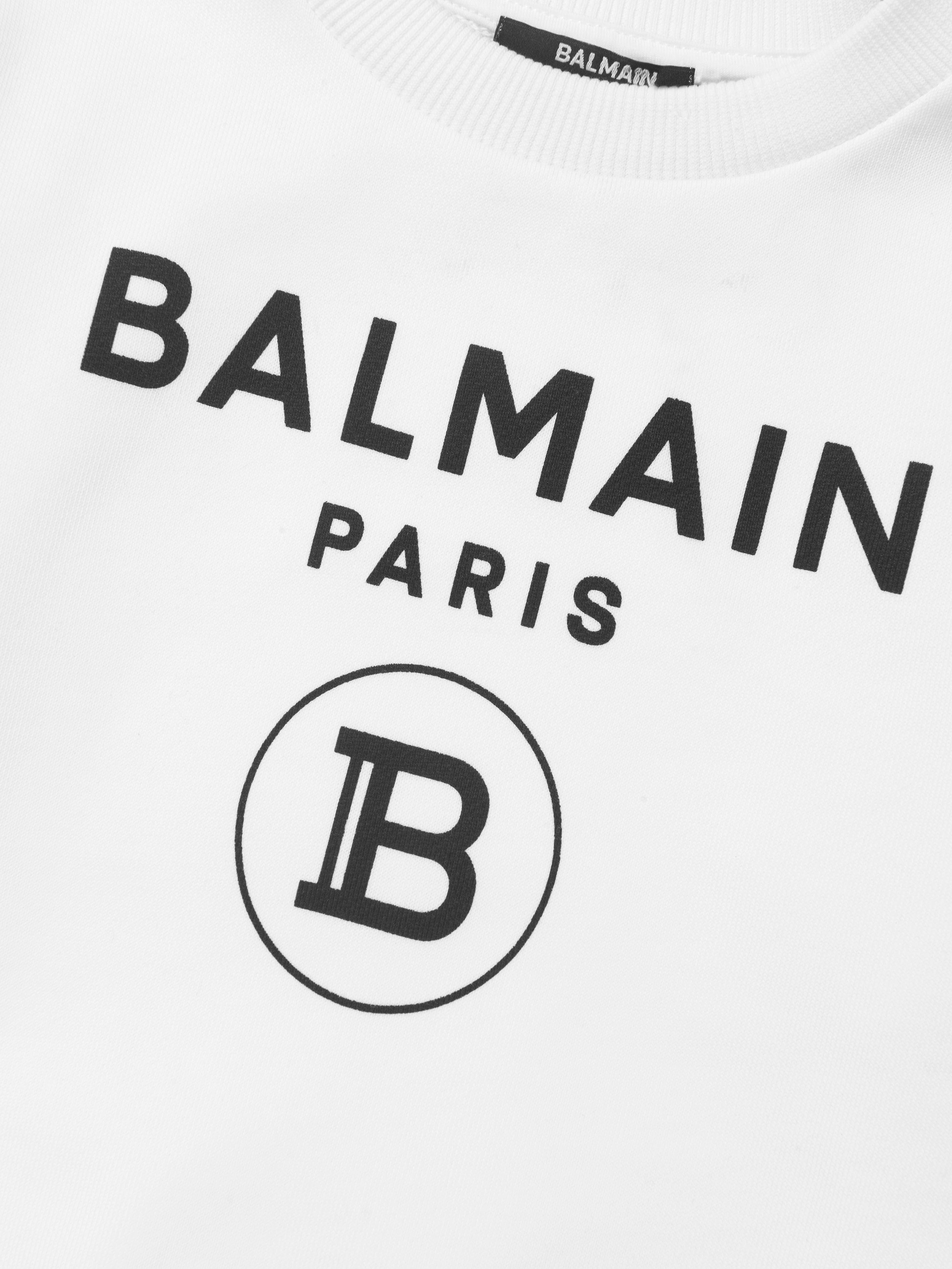 Balmain Kids Logo Sweatshirt