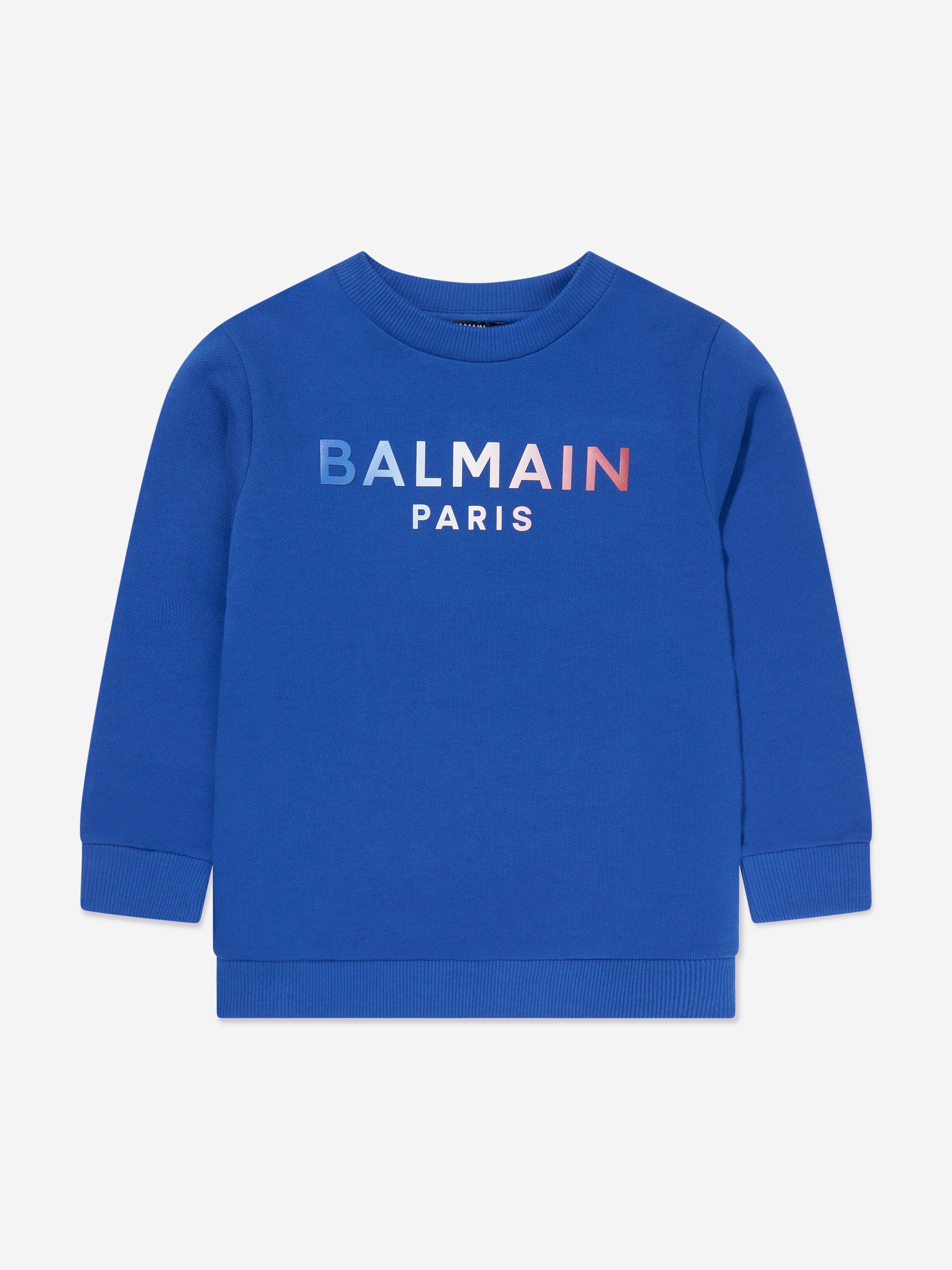 Balmain Boys Logo Print Sweatshirt