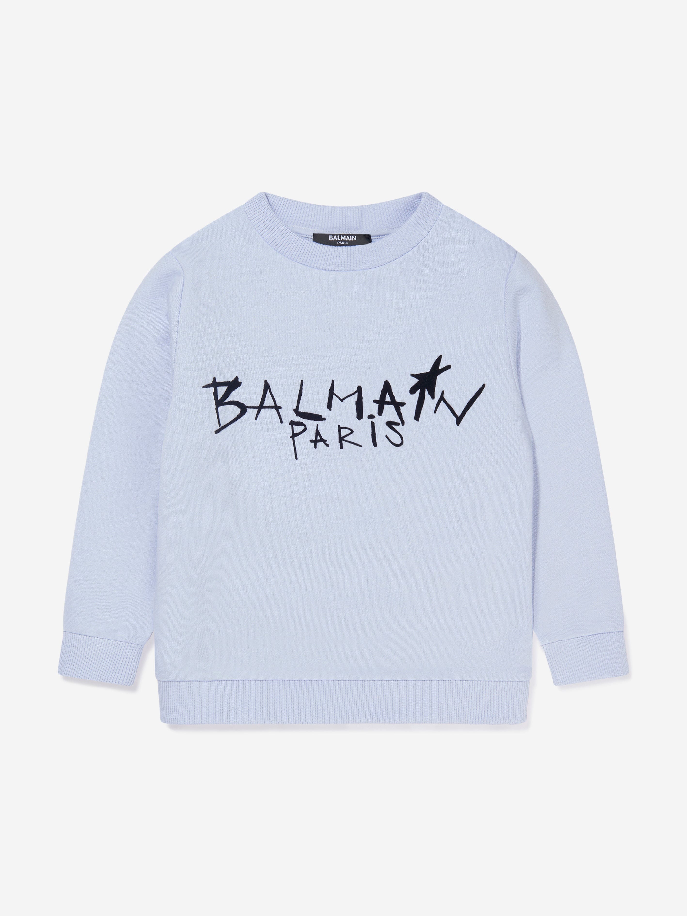 Balmain Boys Logo Print Sweatshirt