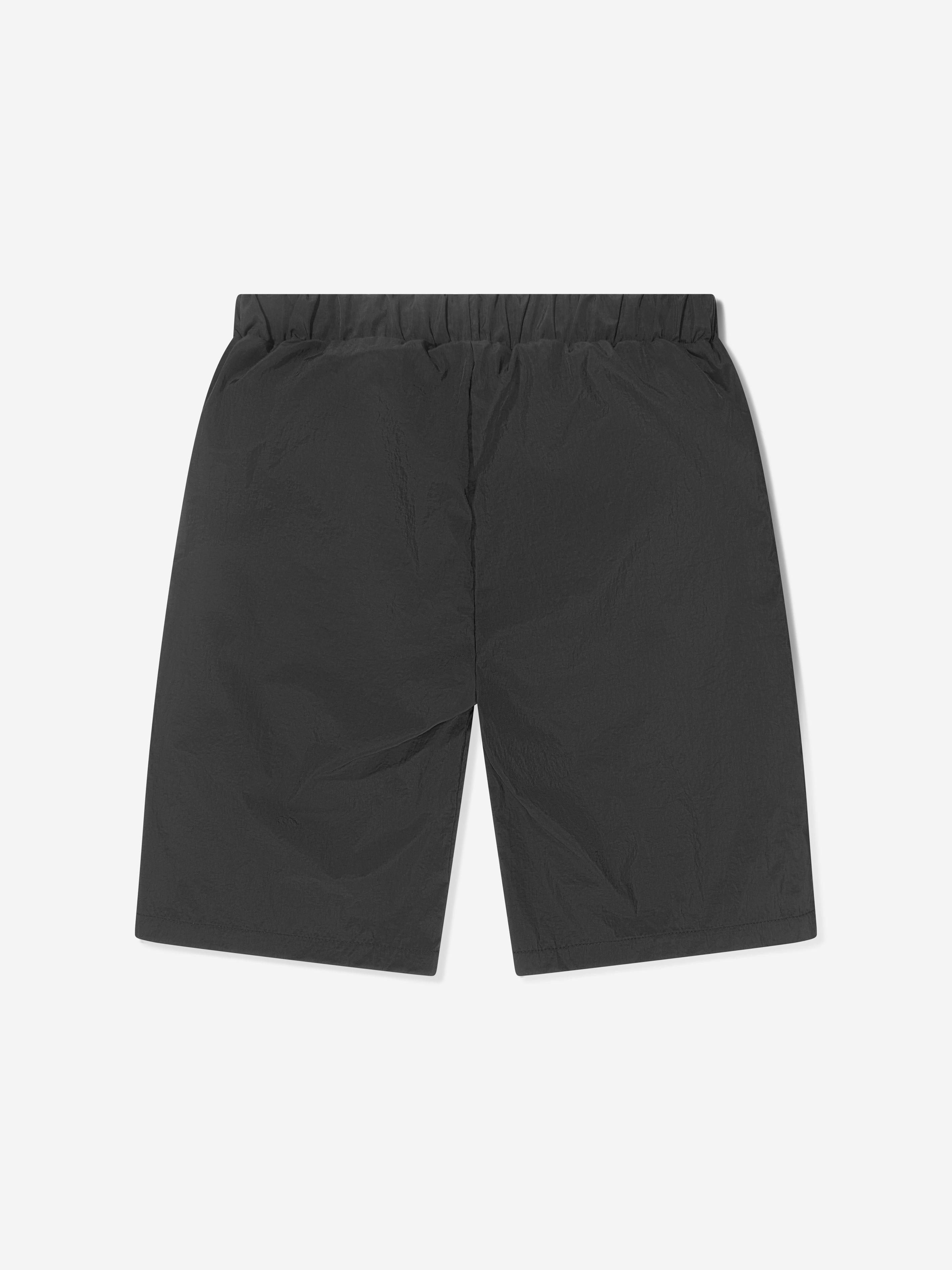 Balmain Boys Logo Swim Shorts in Black