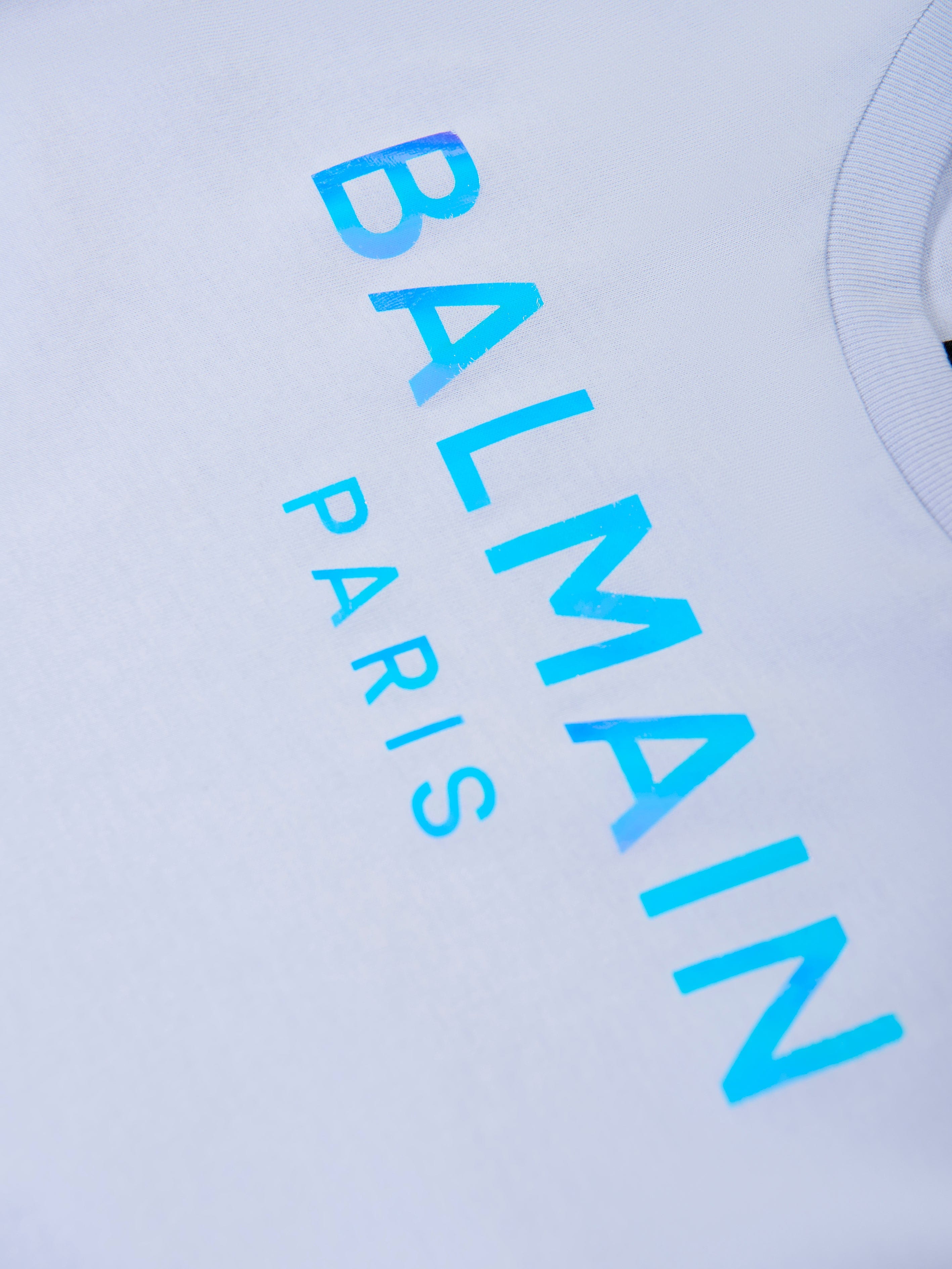 Balmain Girls Logo T-Shirt in White