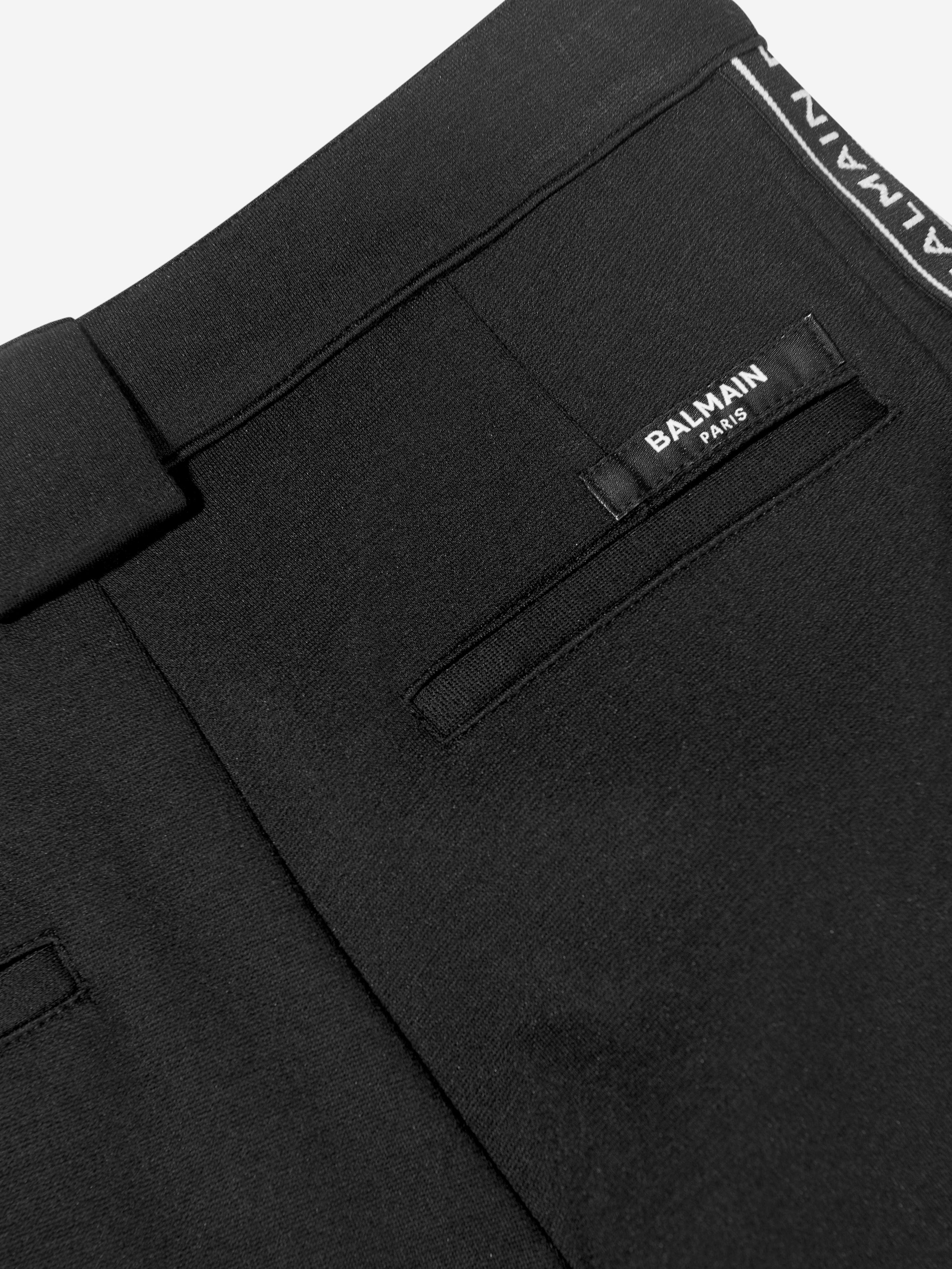 Balmain Boys Suit Shorts in Black