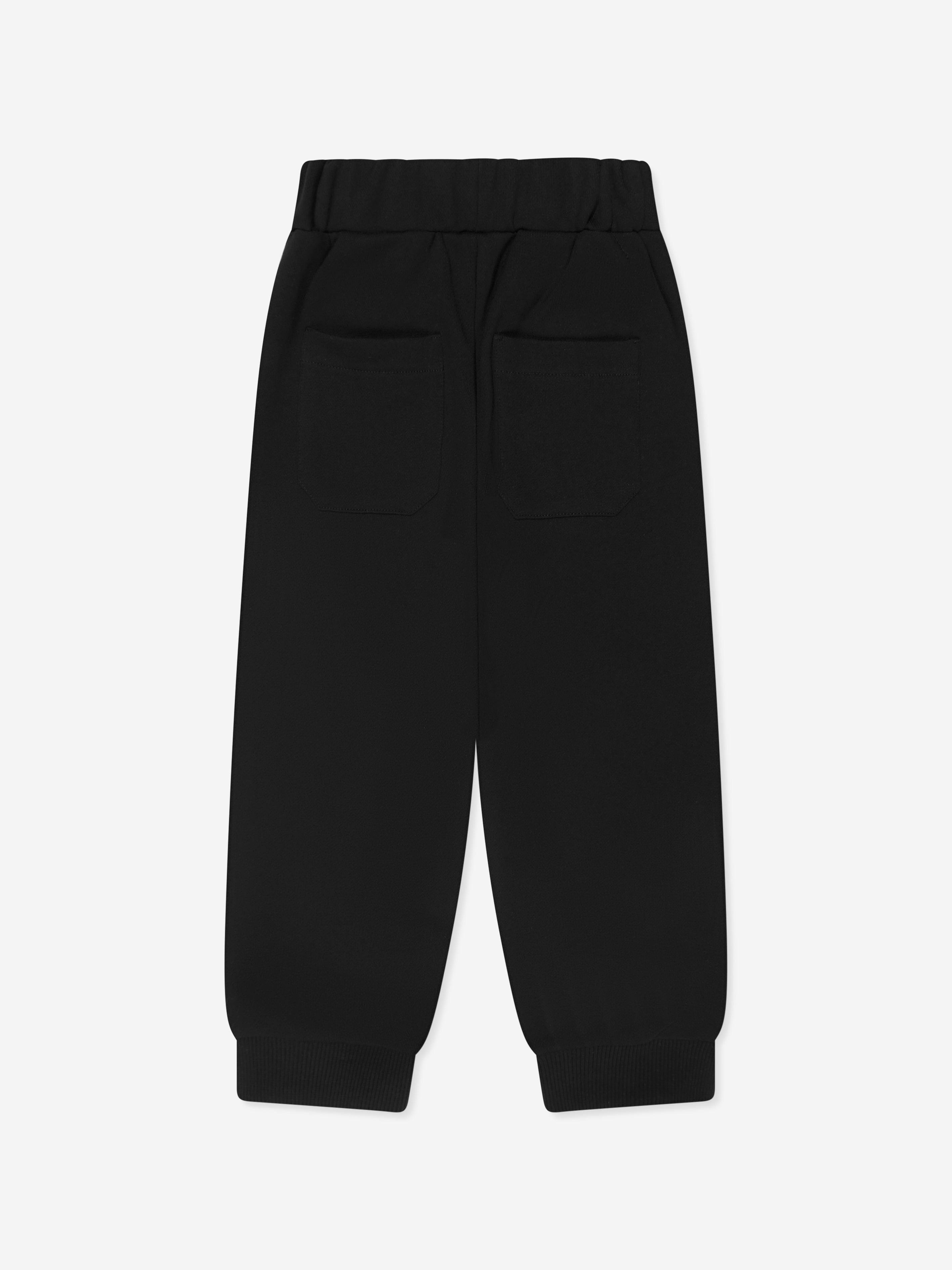 Balmain Boys Logo Joggers in Black