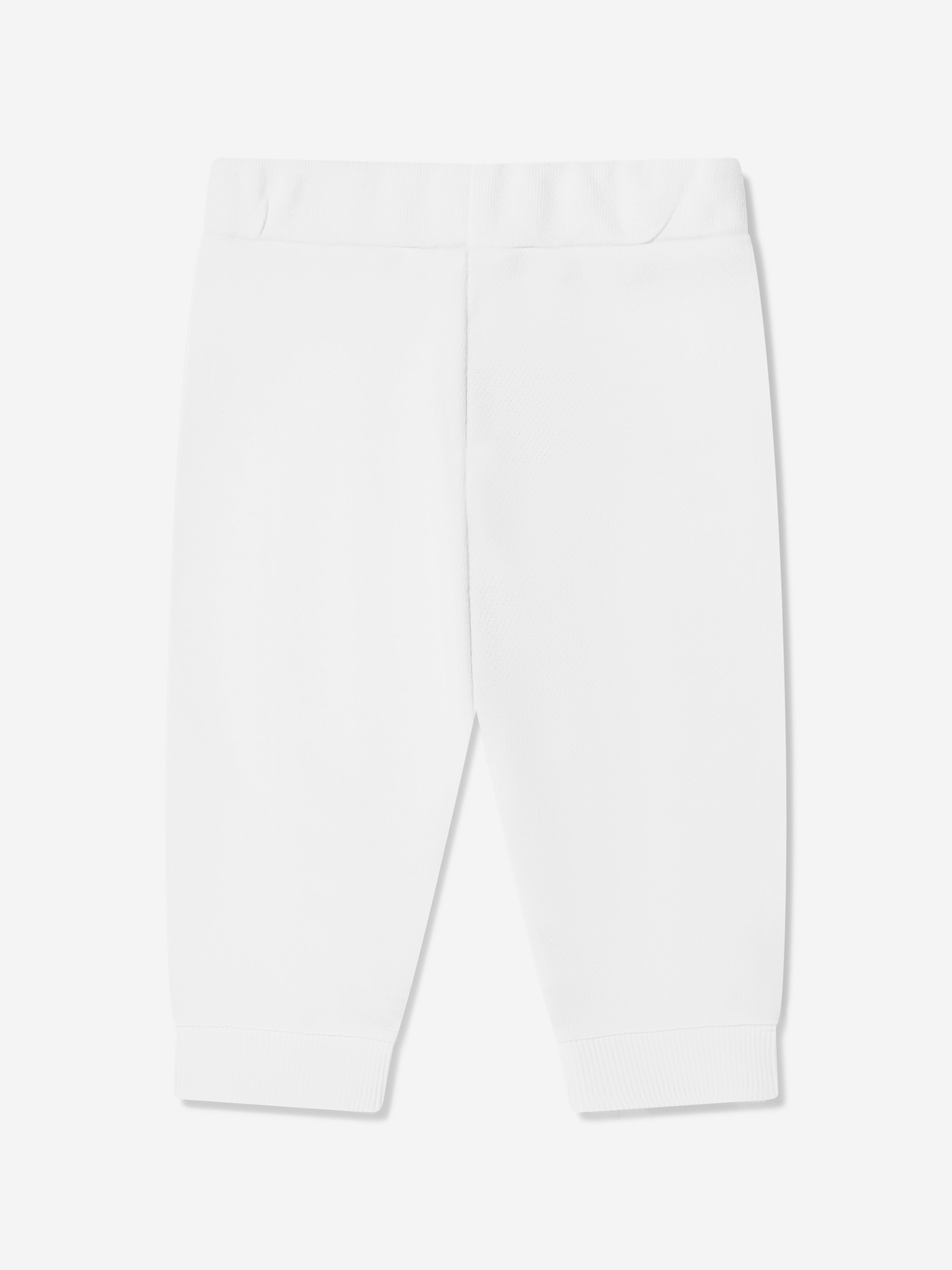 Balmain Baby Logo Joggers in White