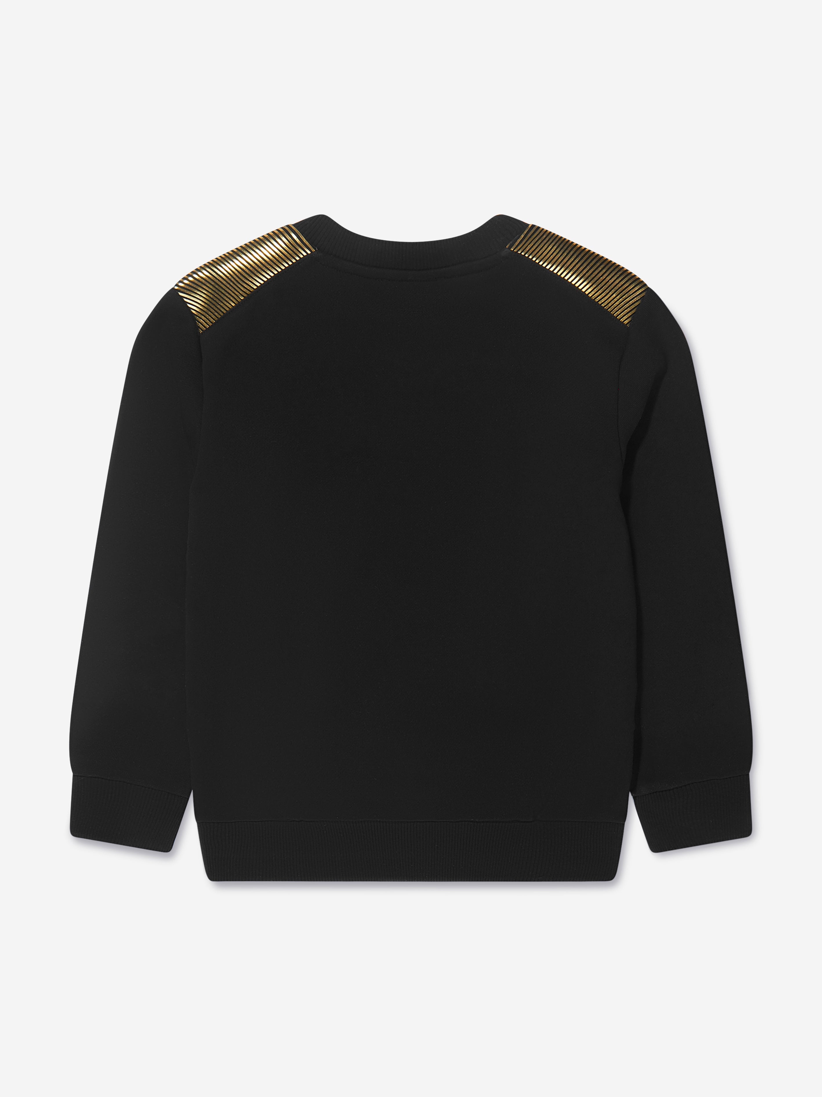 Balmain Boys Logo Sweatshirt in Black