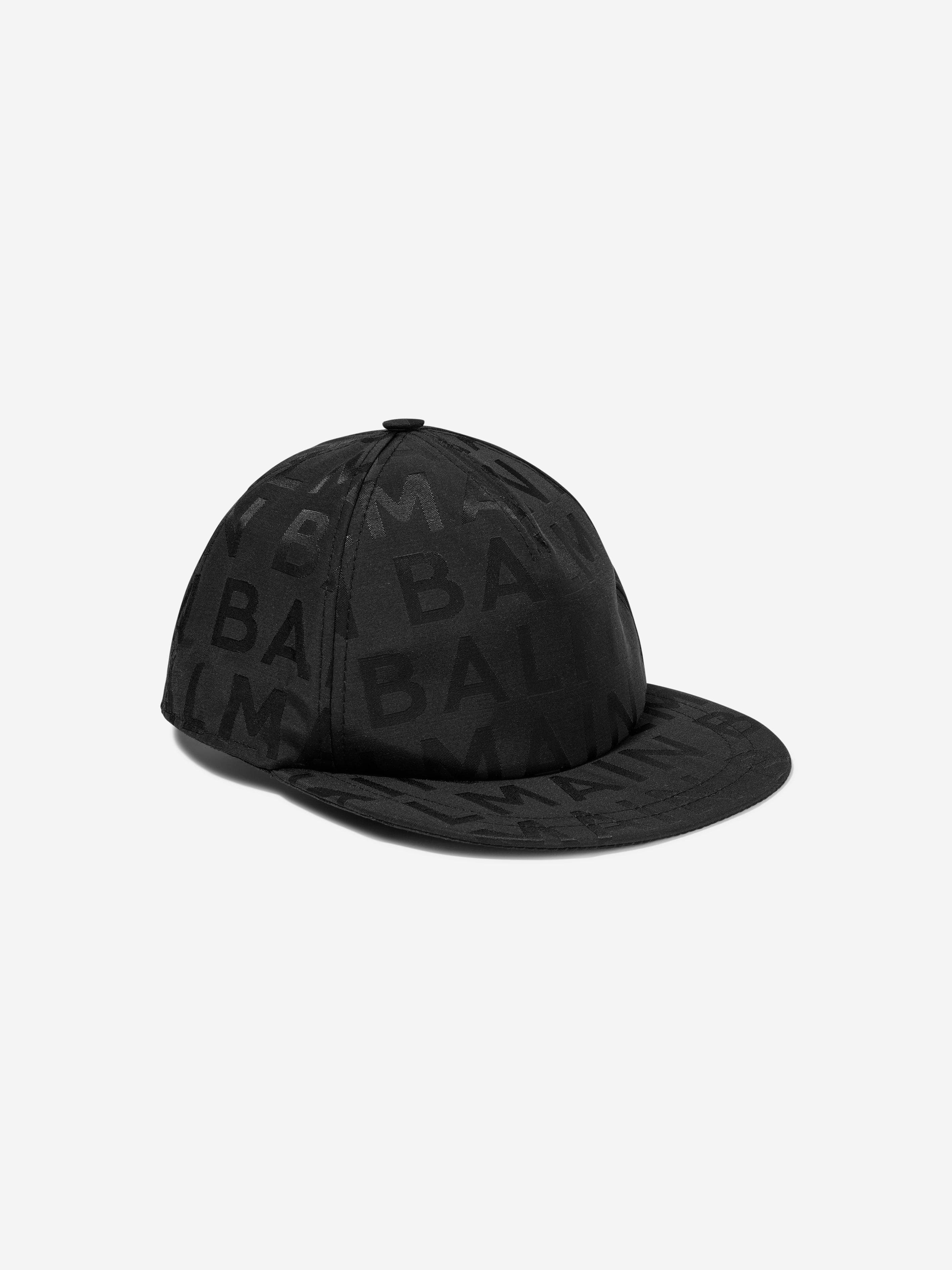 Balmain Boys Logo Cap in Black