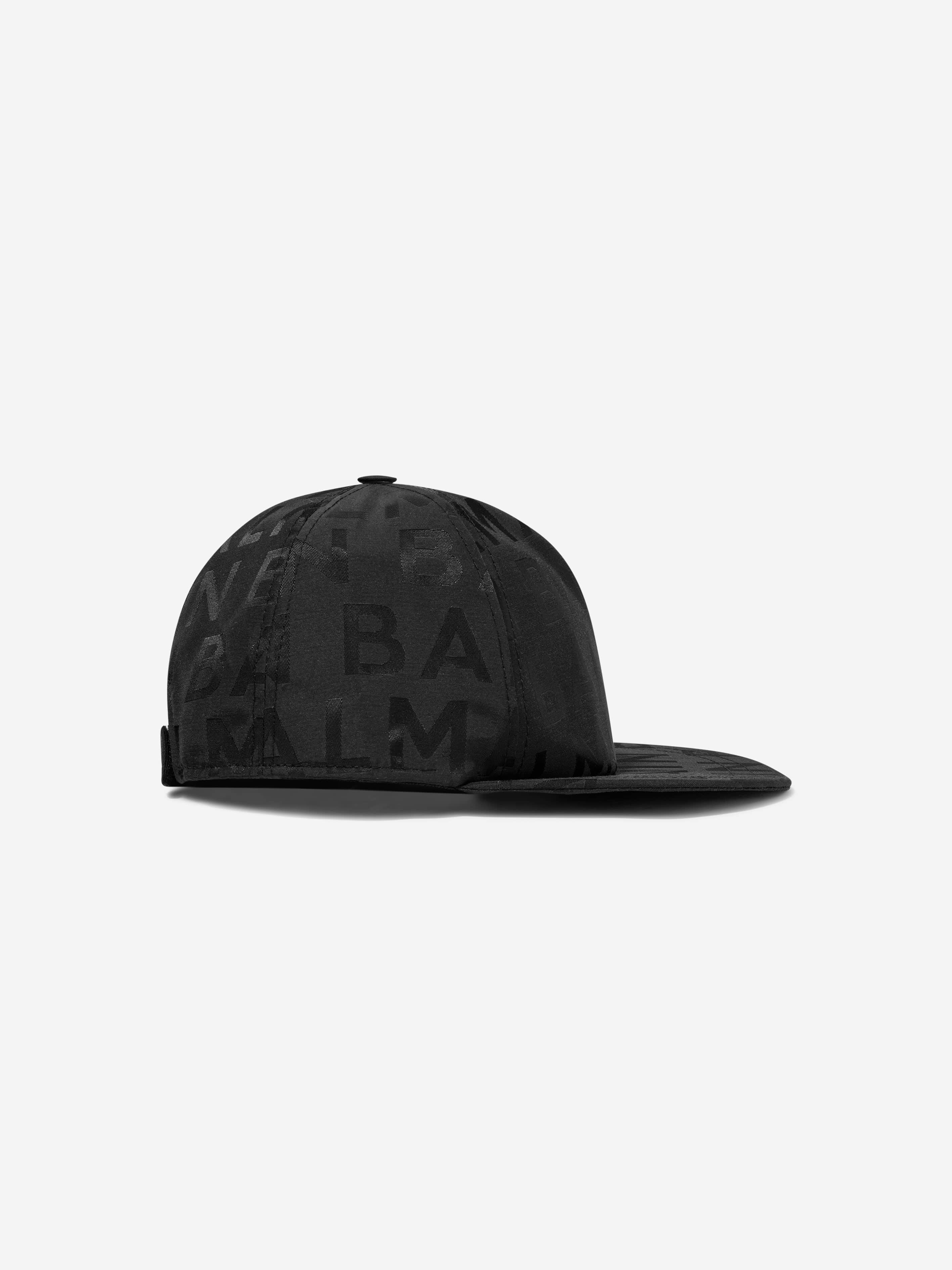 Balmain Boys Logo Cap in Black