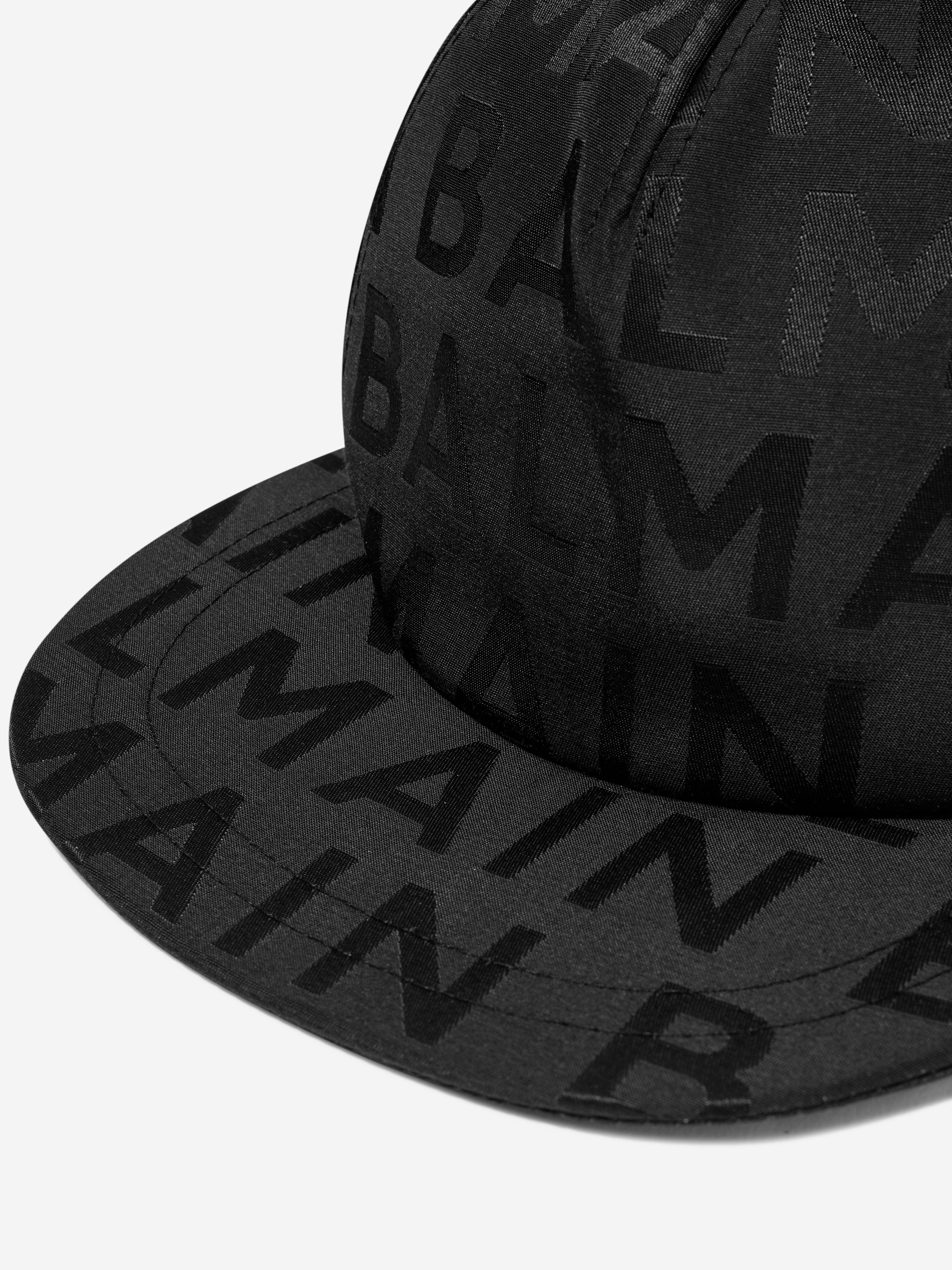 Balmain Boys Logo Cap in Black