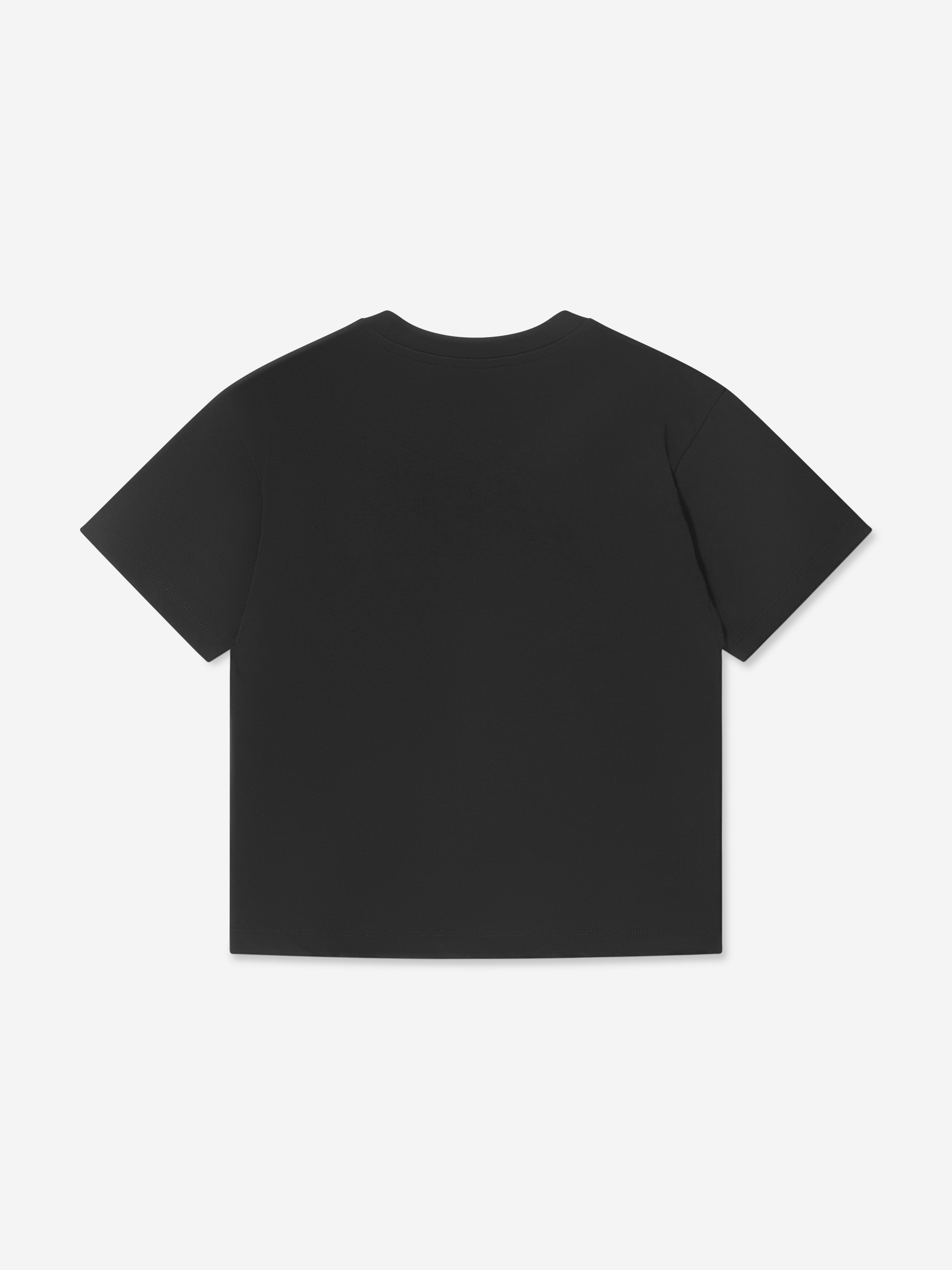 Balmain Kids Logo T-Shirt in Black