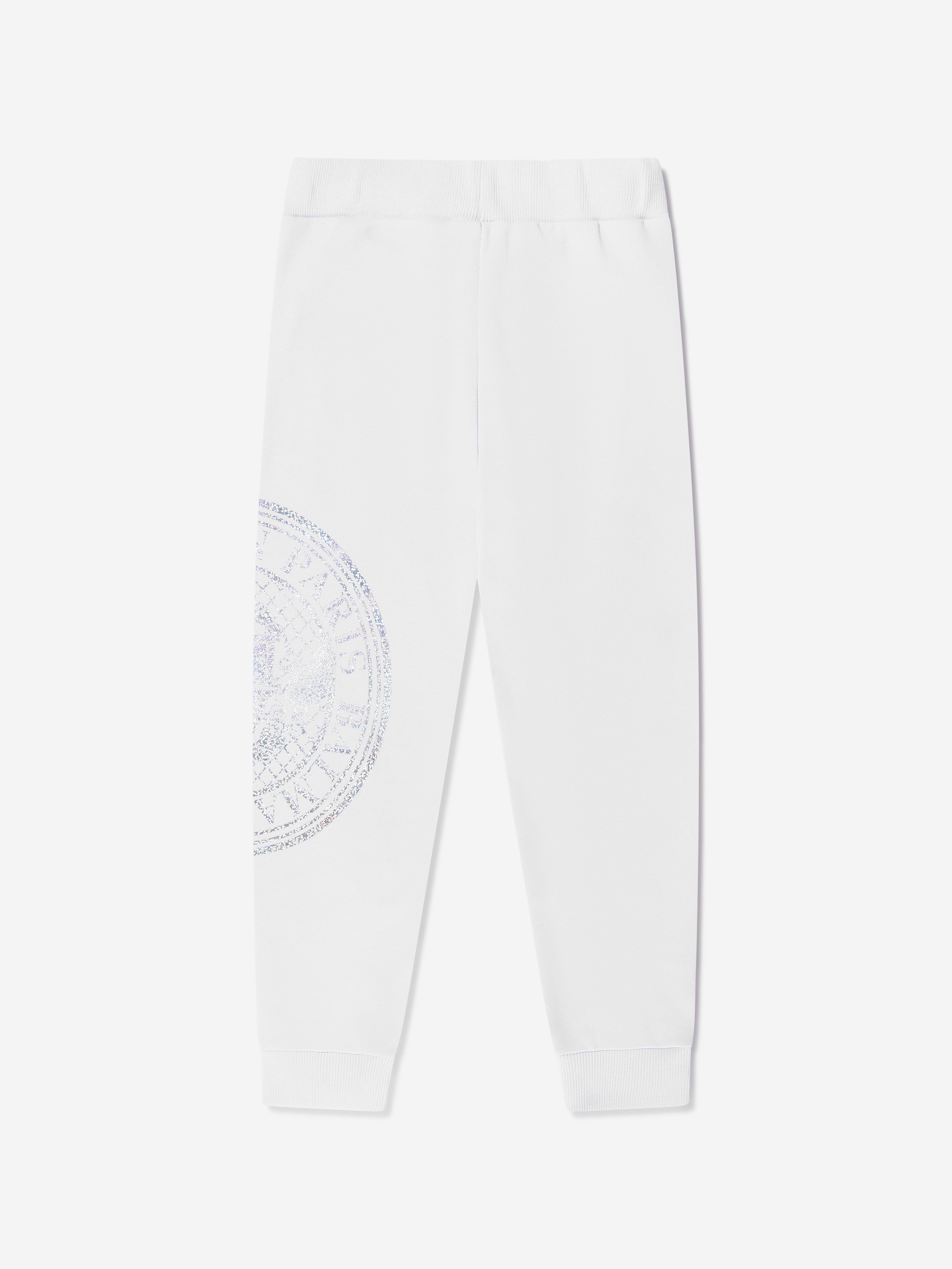 Balmain Boys Logo Joggers in Grey