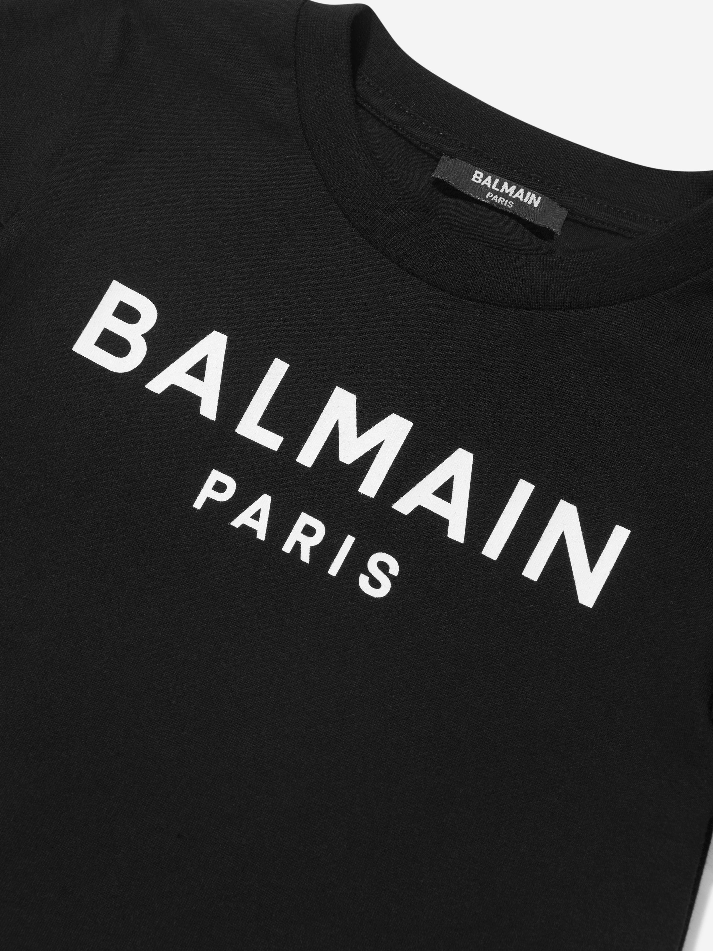 Balmain Girls Logo T-Shirt