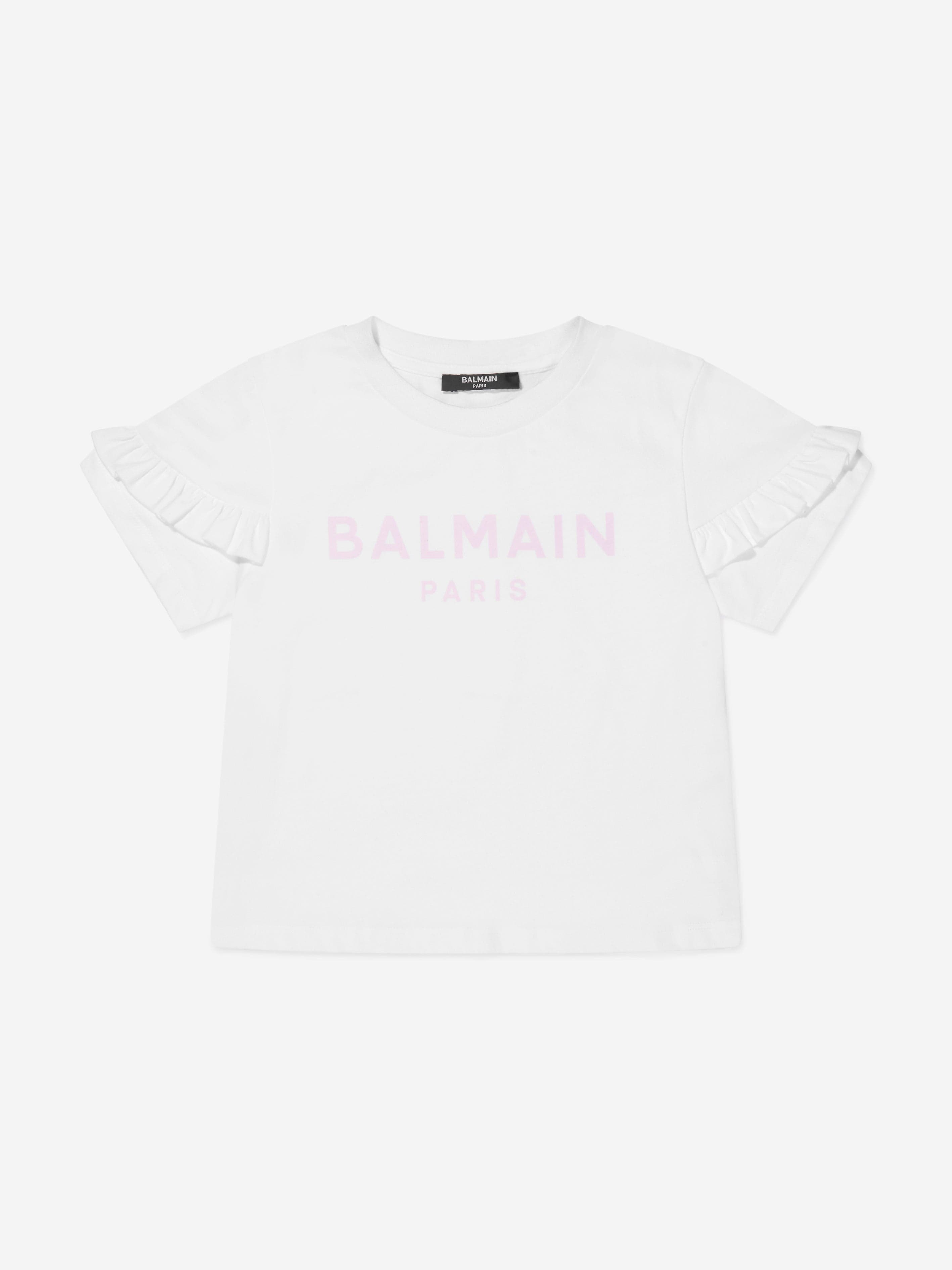 Balmain Girls Logo T-Shirt