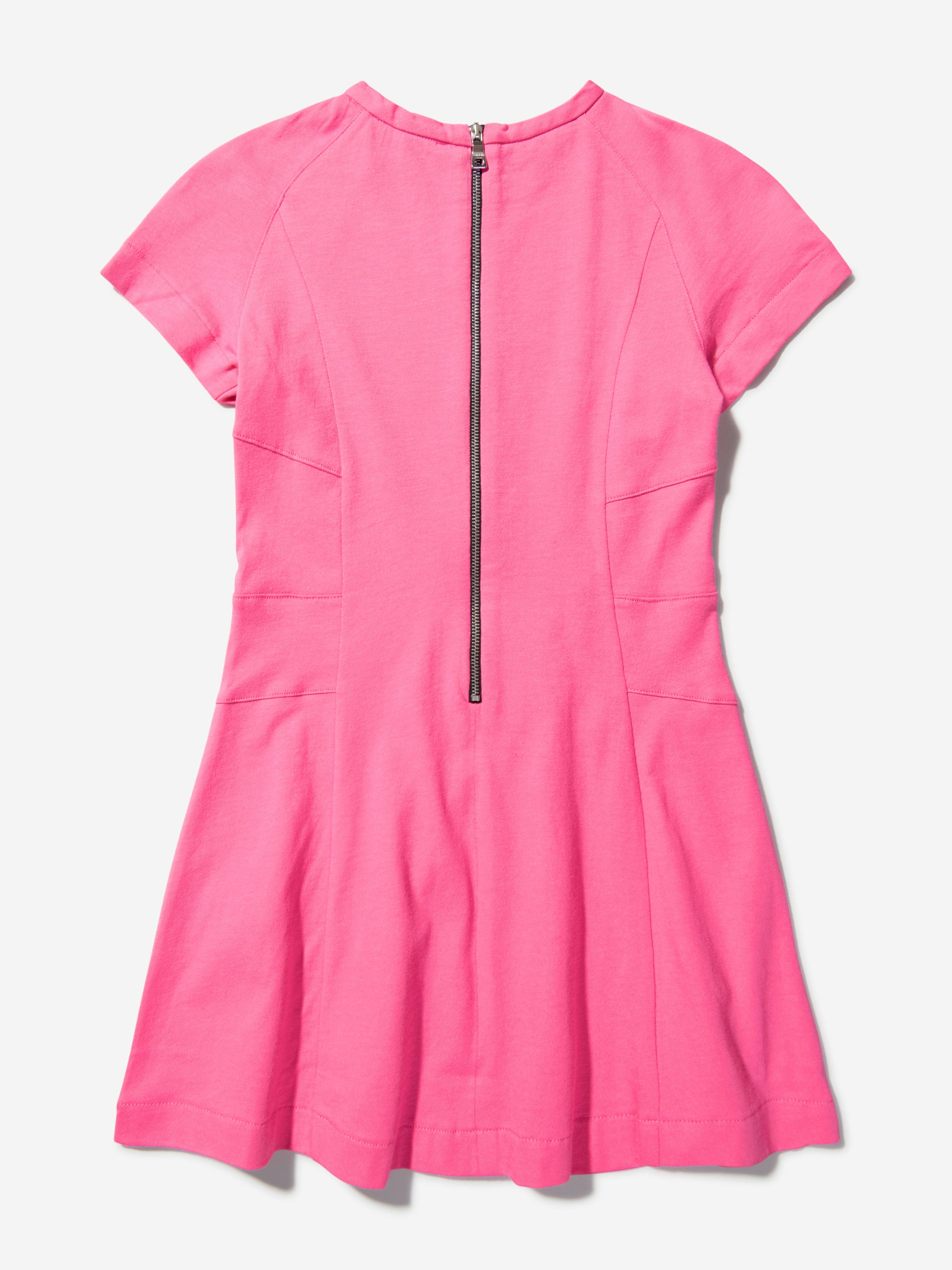 Balmain Girls Cotton Logo Dress