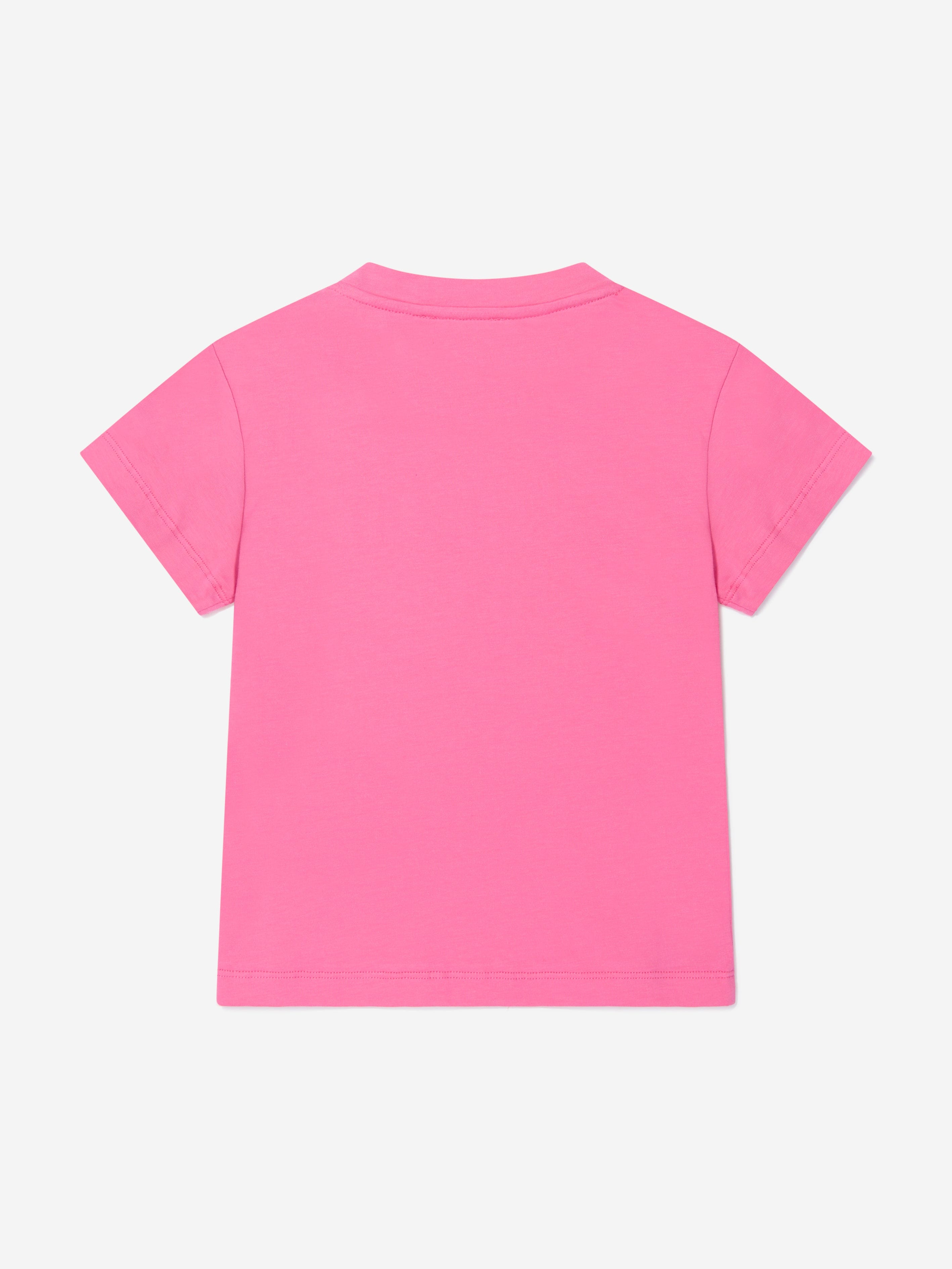 Balmain Girls Cotton Branded T-Shirt