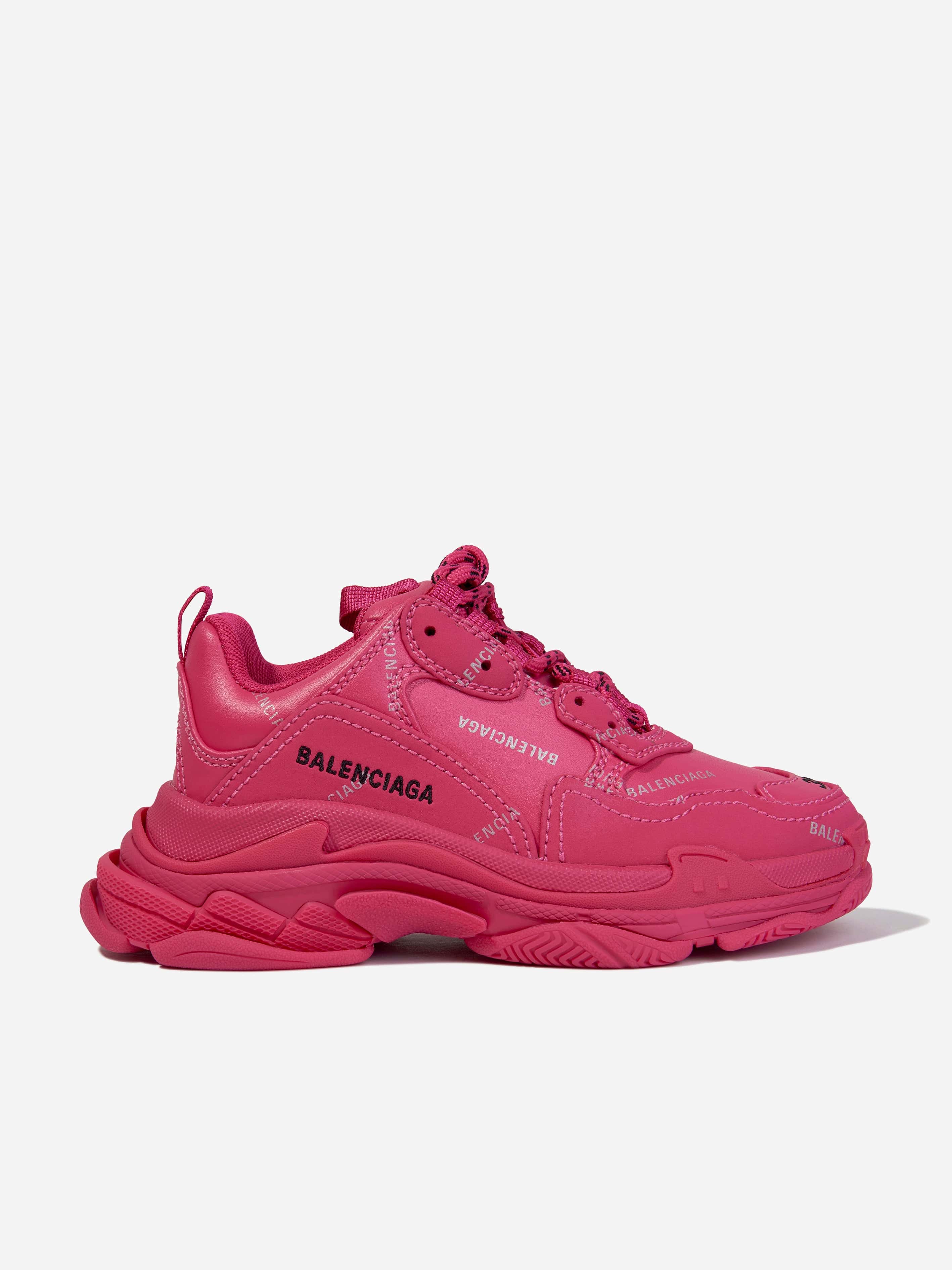 Balenciaga Girls Triple S Trainers