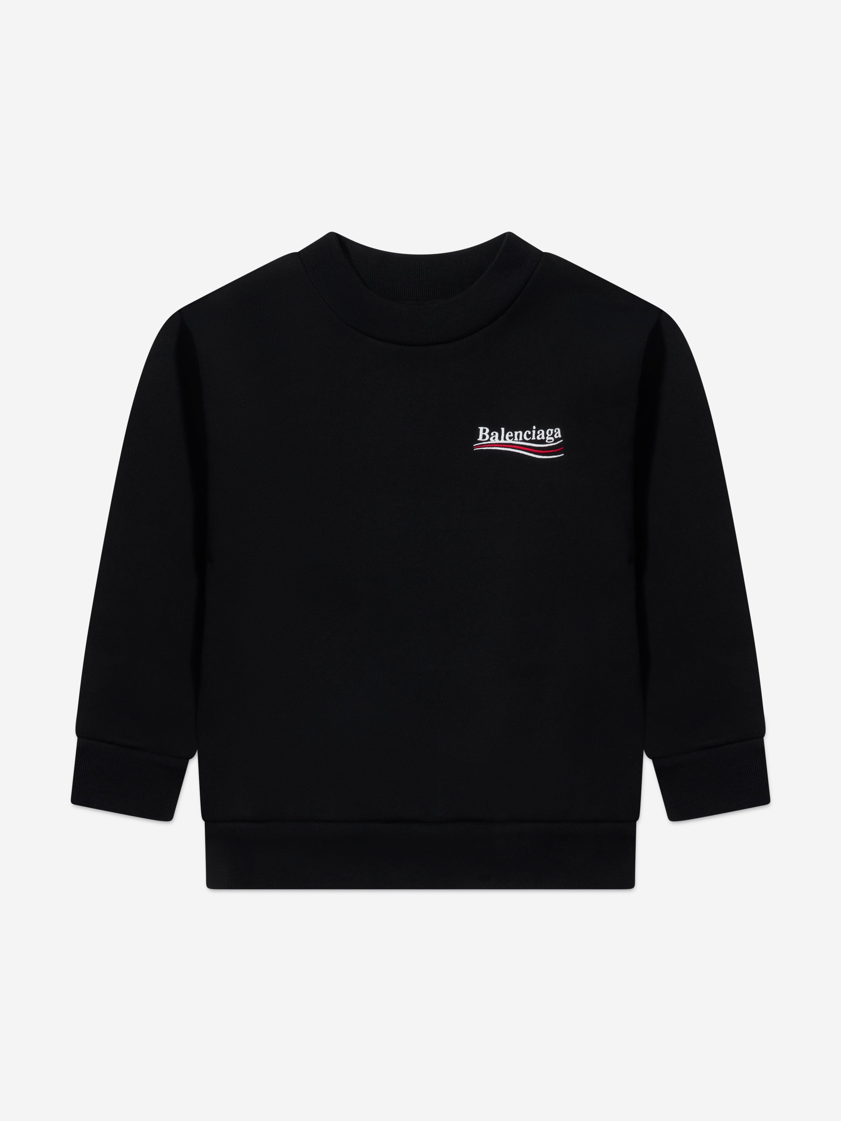 Balenciaga Kids Crew Neck Classic Sweatshirt