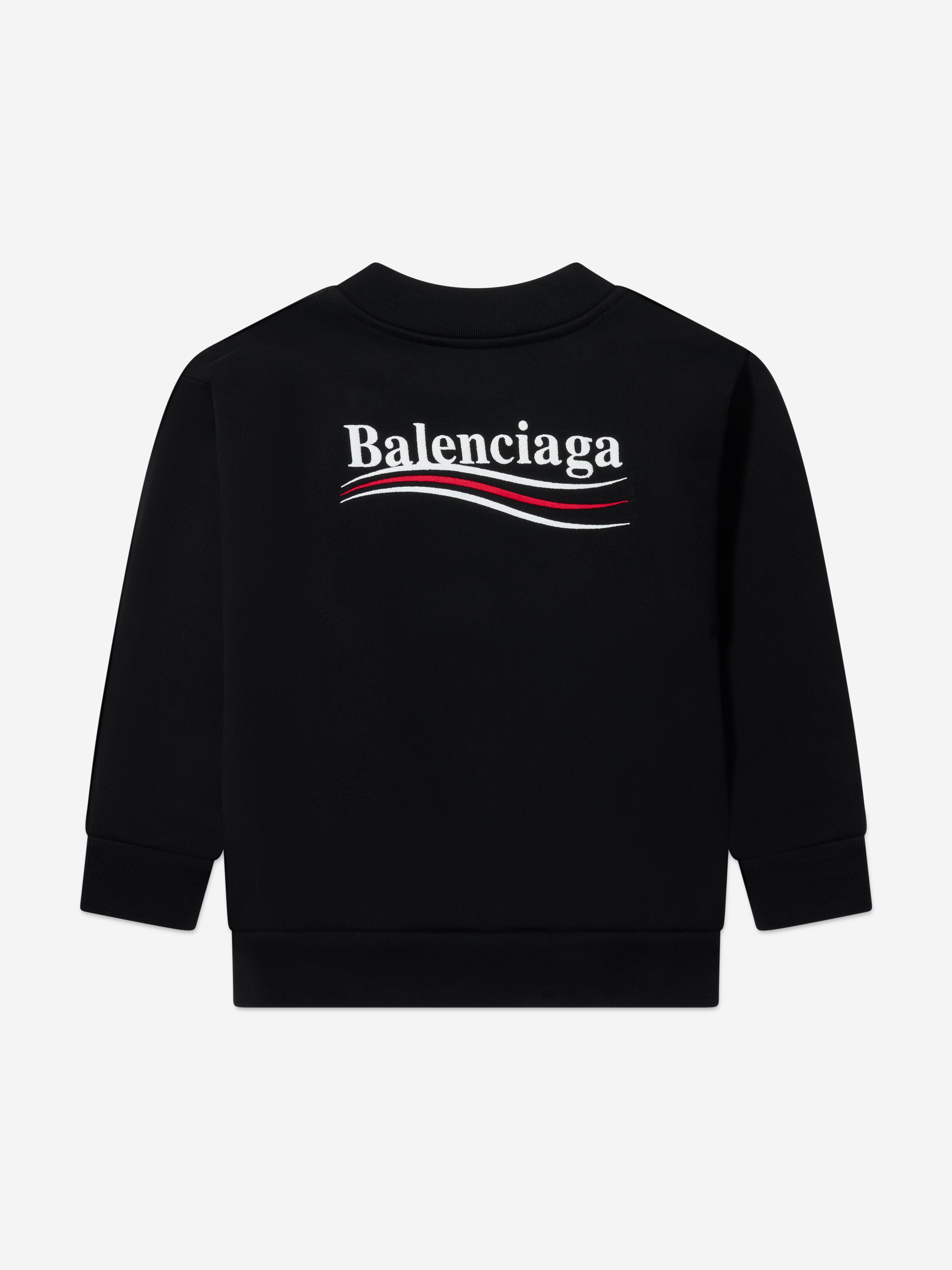 Balenciaga Kids Crew Neck Classic Sweatshirt