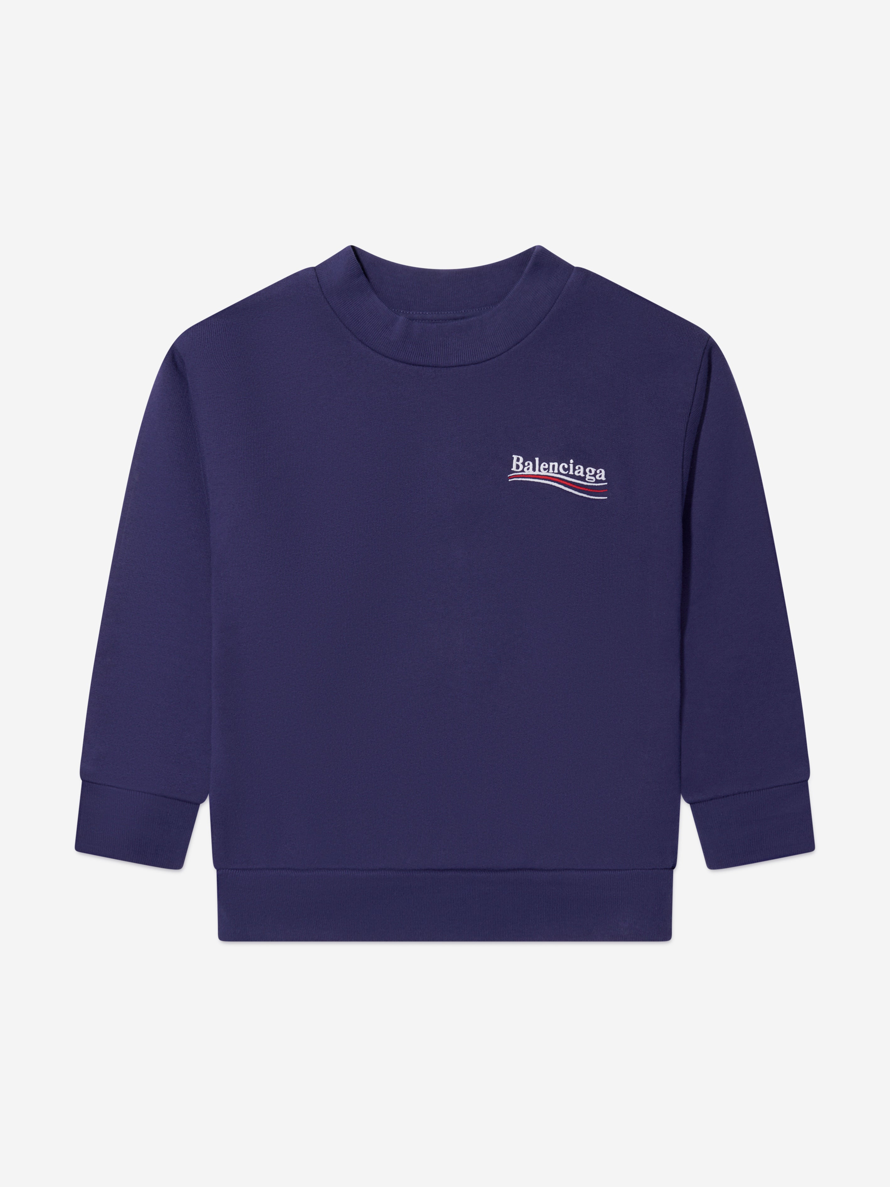 Balenciaga Kids Crew Neck Classic Sweatshirt