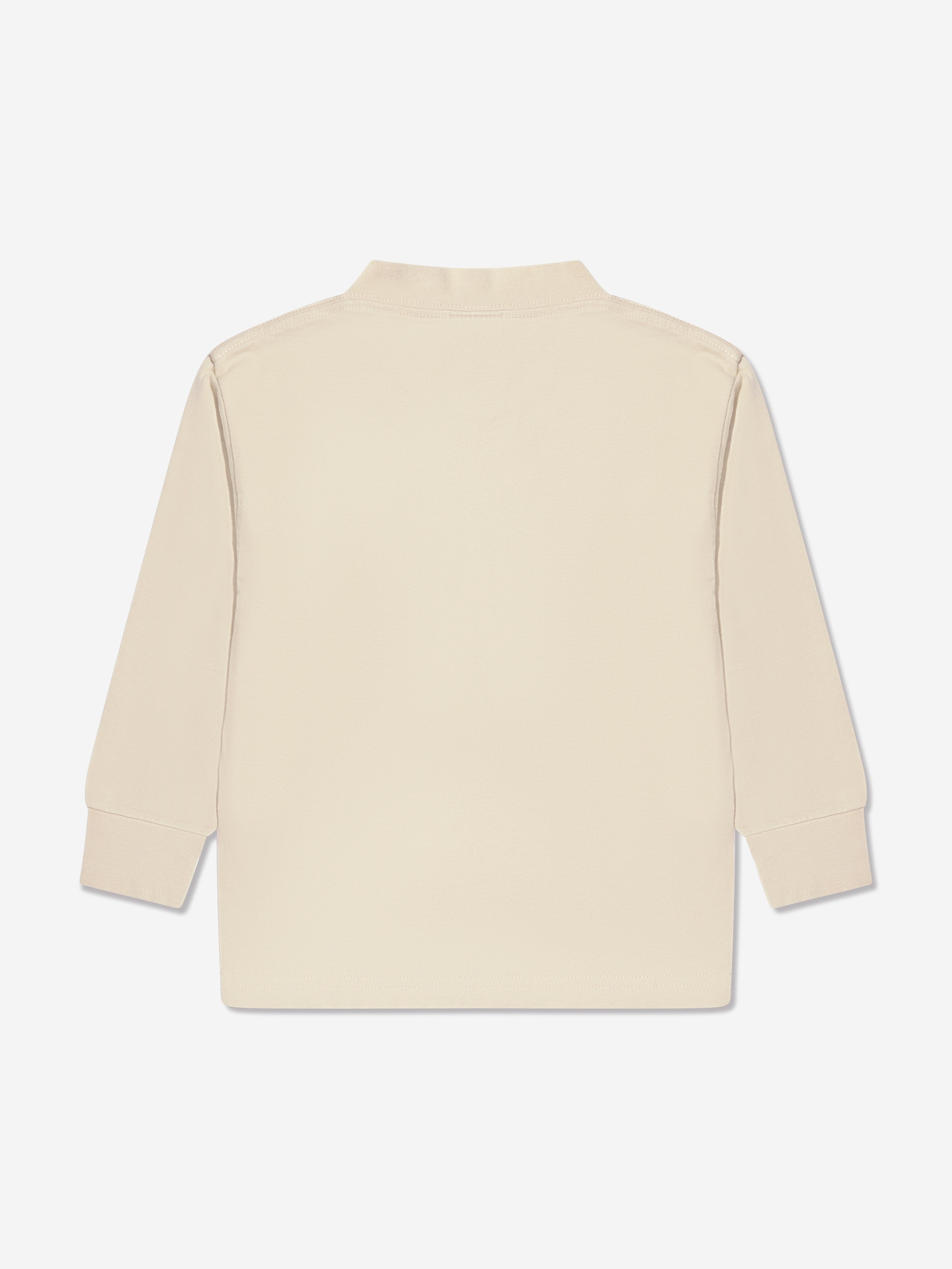 Balenciaga Kids Long Sleeve Logo T-Shirt