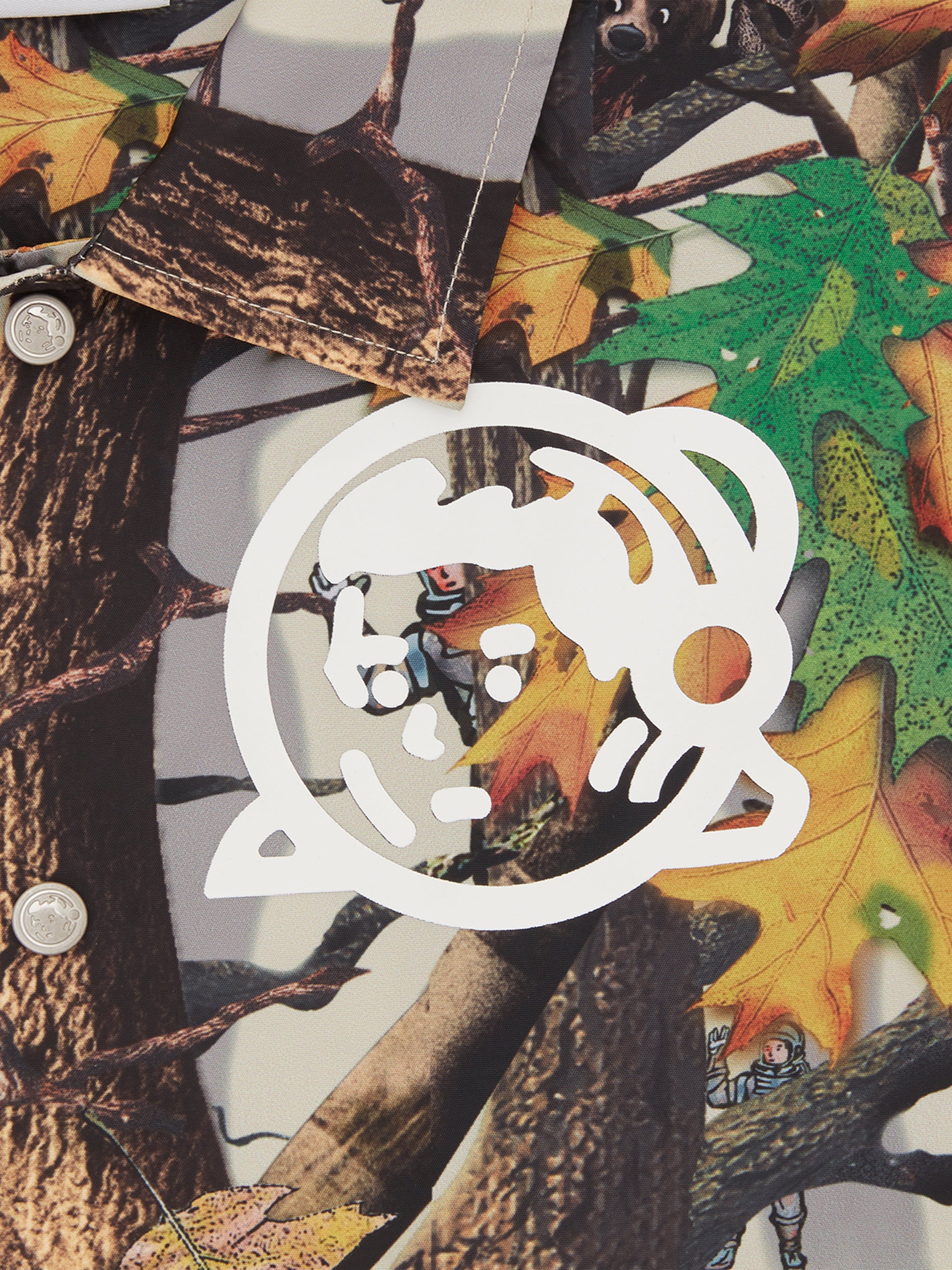 Billionaire Boys Club Boys Tree Camo Astro Coach Jacket in Multicolour